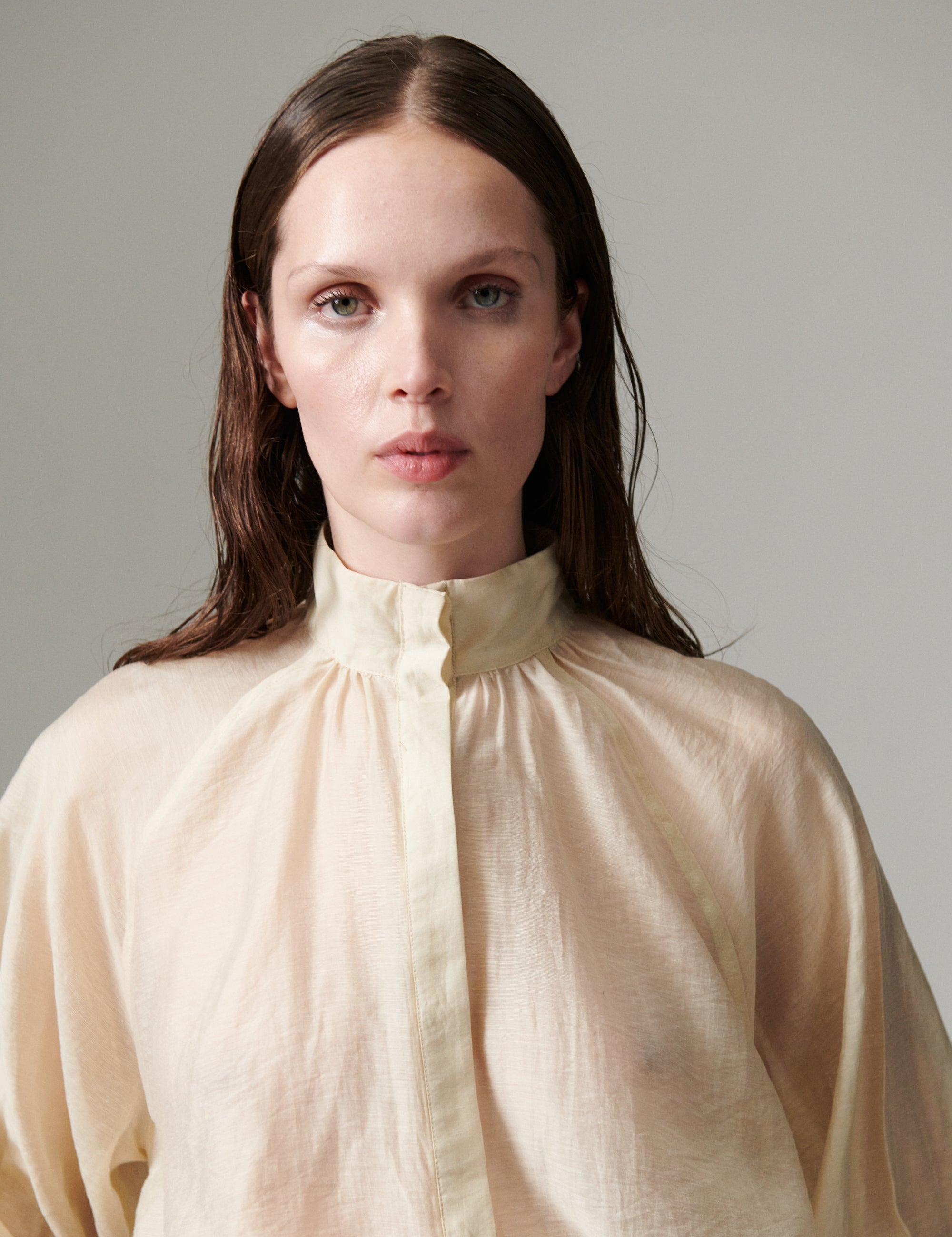 DAY Birger ét Mikkelsen DAYWayo - Linen Tento - Skjorte Bluse 131105 BROWN RICE
