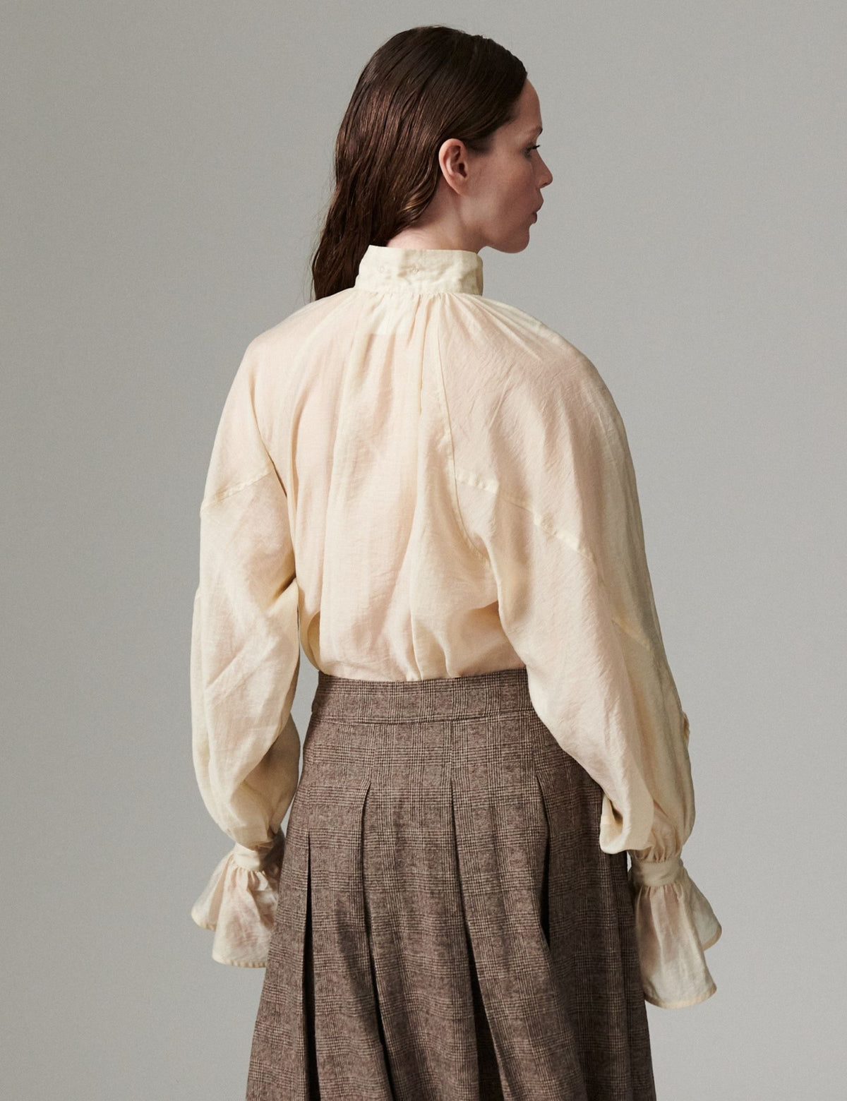 DAY Birger ét Mikkelsen DAYWayo - Linen Tento - Skjorte Bluse 131105 BROWN RICE