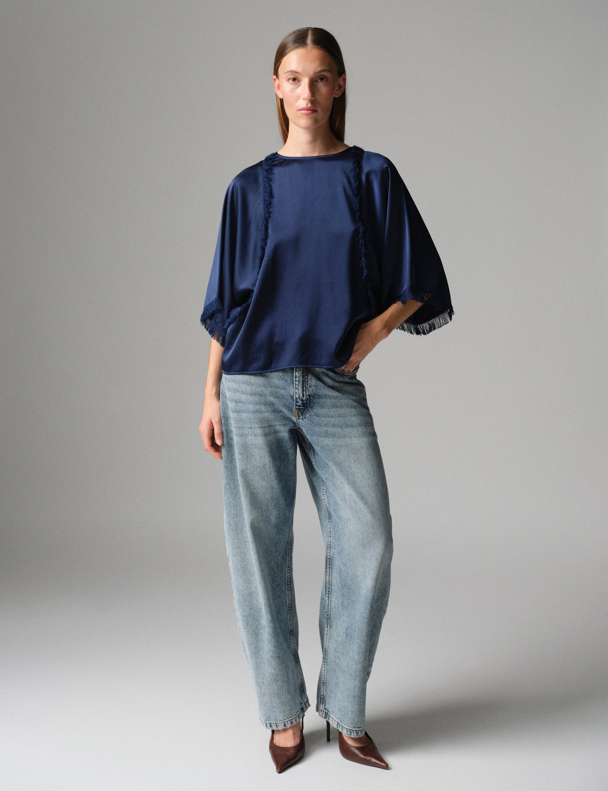 DAY Birger ét Mikkelsen DAYZelia - Whisper Rayon - Bluse Bluse 04115 Dark blue