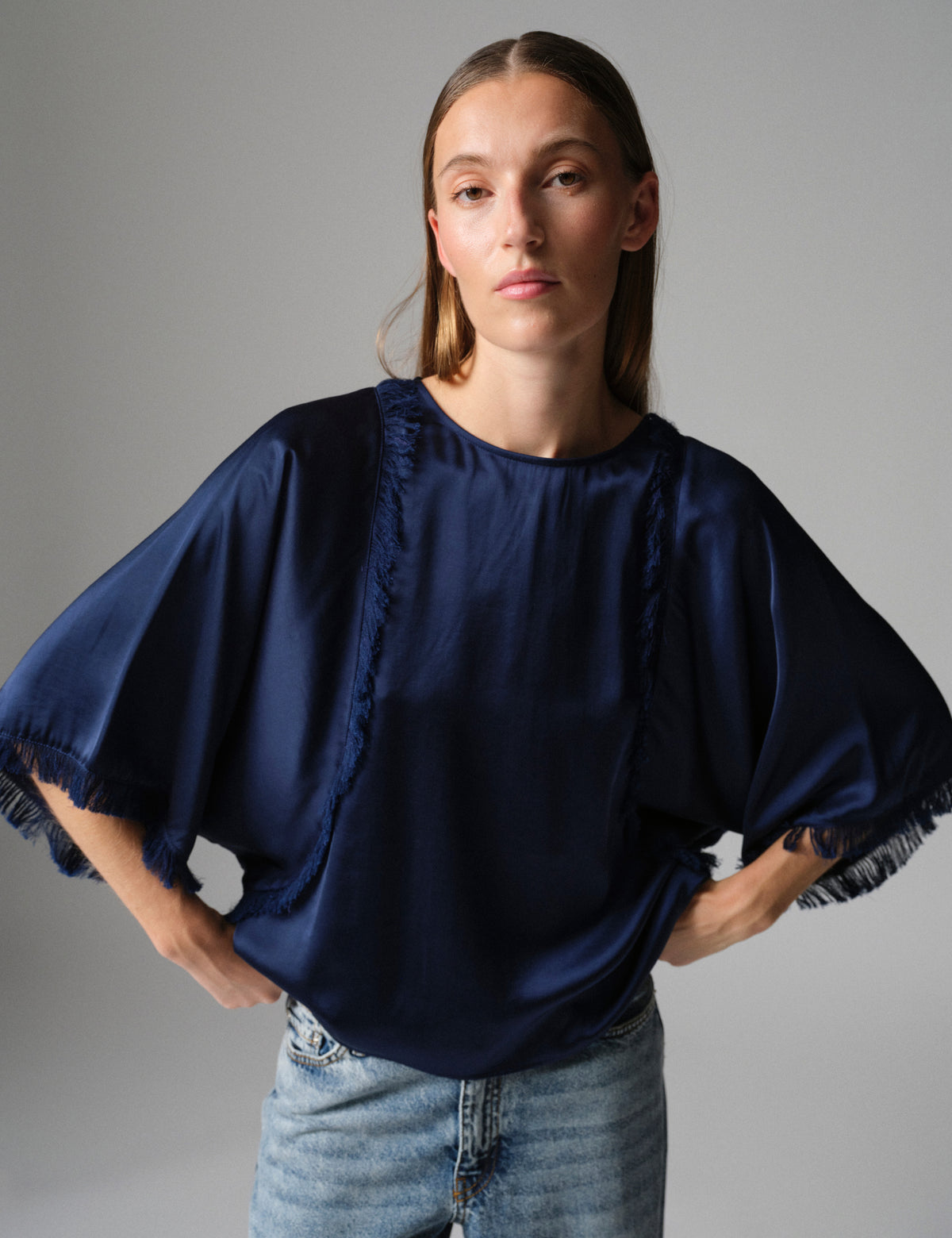 DAY Birger ét Mikkelsen DAYZelia - Whisper Rayon - Bluse Bluse 04115 Dark blue