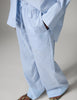 DAYZena - Daylounge Stripe - Bukser - Chambray blue
