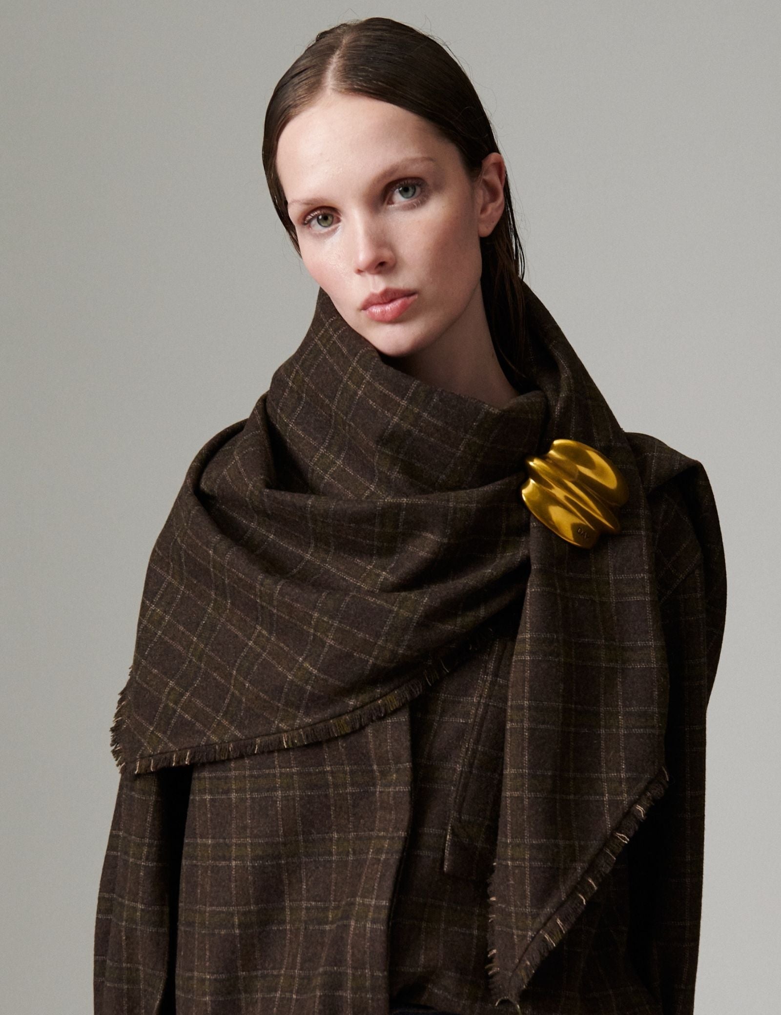 DAY Birger ét Mikkelsen DAYZia - Flanello Tørklæde 900011 Brown Check