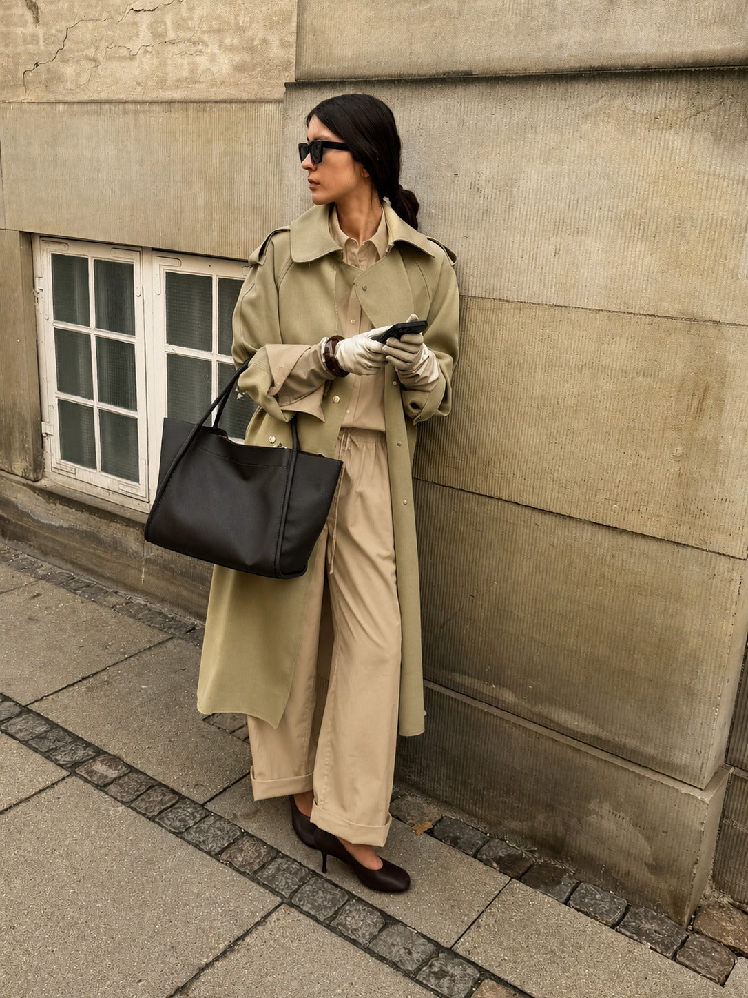 DAY Birger ét Mikkelsen DAYZoe - Cottaline - Skjorte Bluse 500124 TAUPE