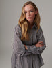 DAYZoe - Daylounge Stripe - Skjorte - Brown Stripe