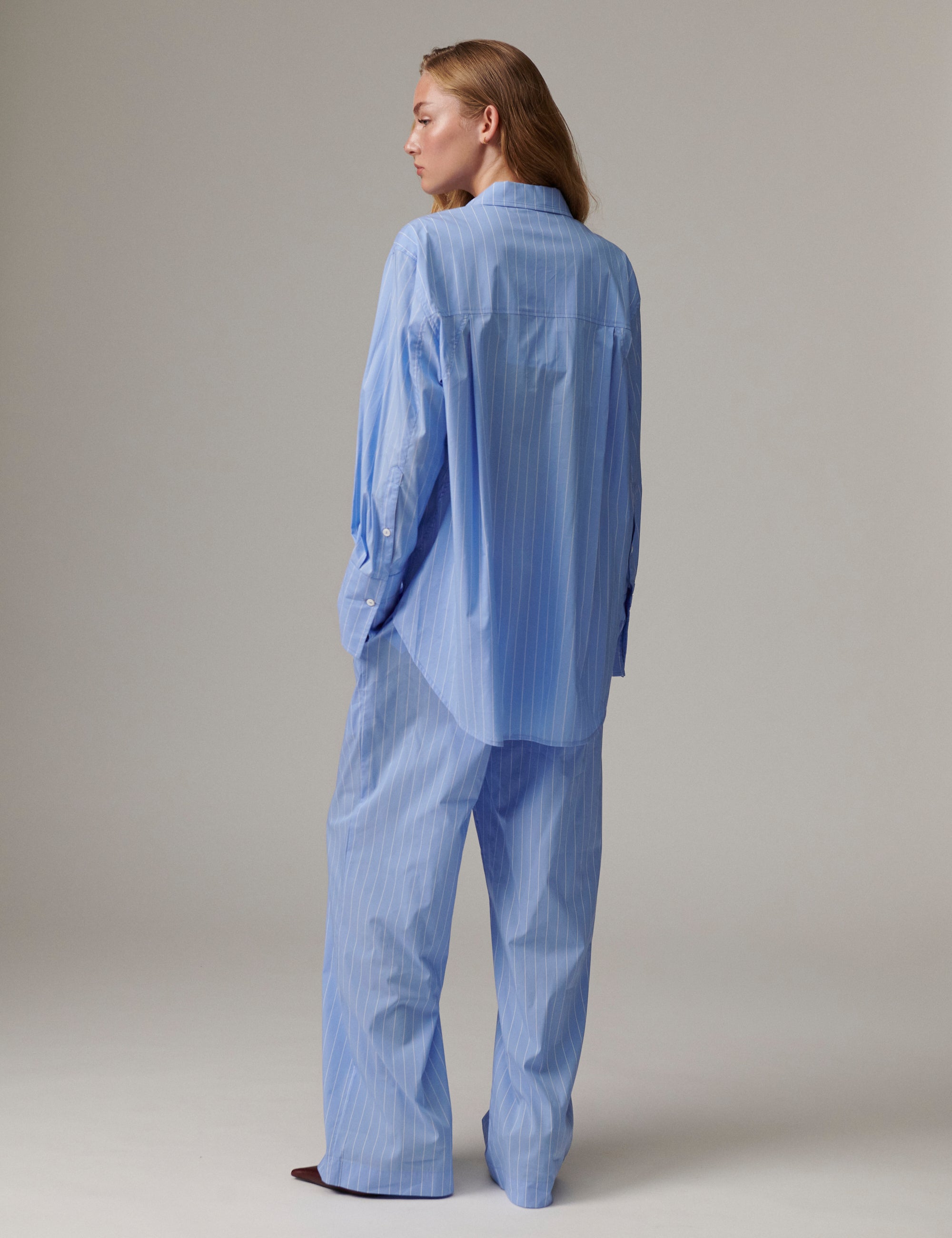 DAY Birger ét Mikkelsen DAYZoe - Daylounge Stripe - Skjorte Shirts & Blouses 04110 Blue Stripe