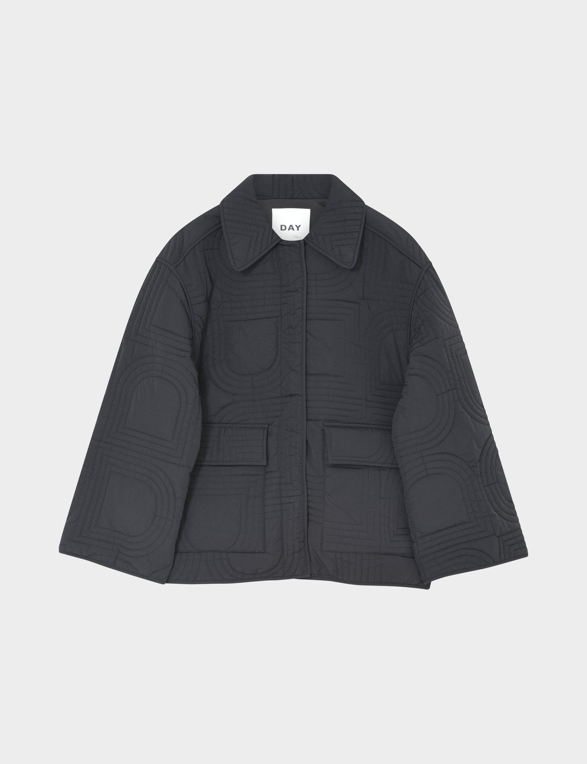DAY Birger ét Mikkelsen DayKojo - Rhombus quilt - Jakke Jakke 190303 Black