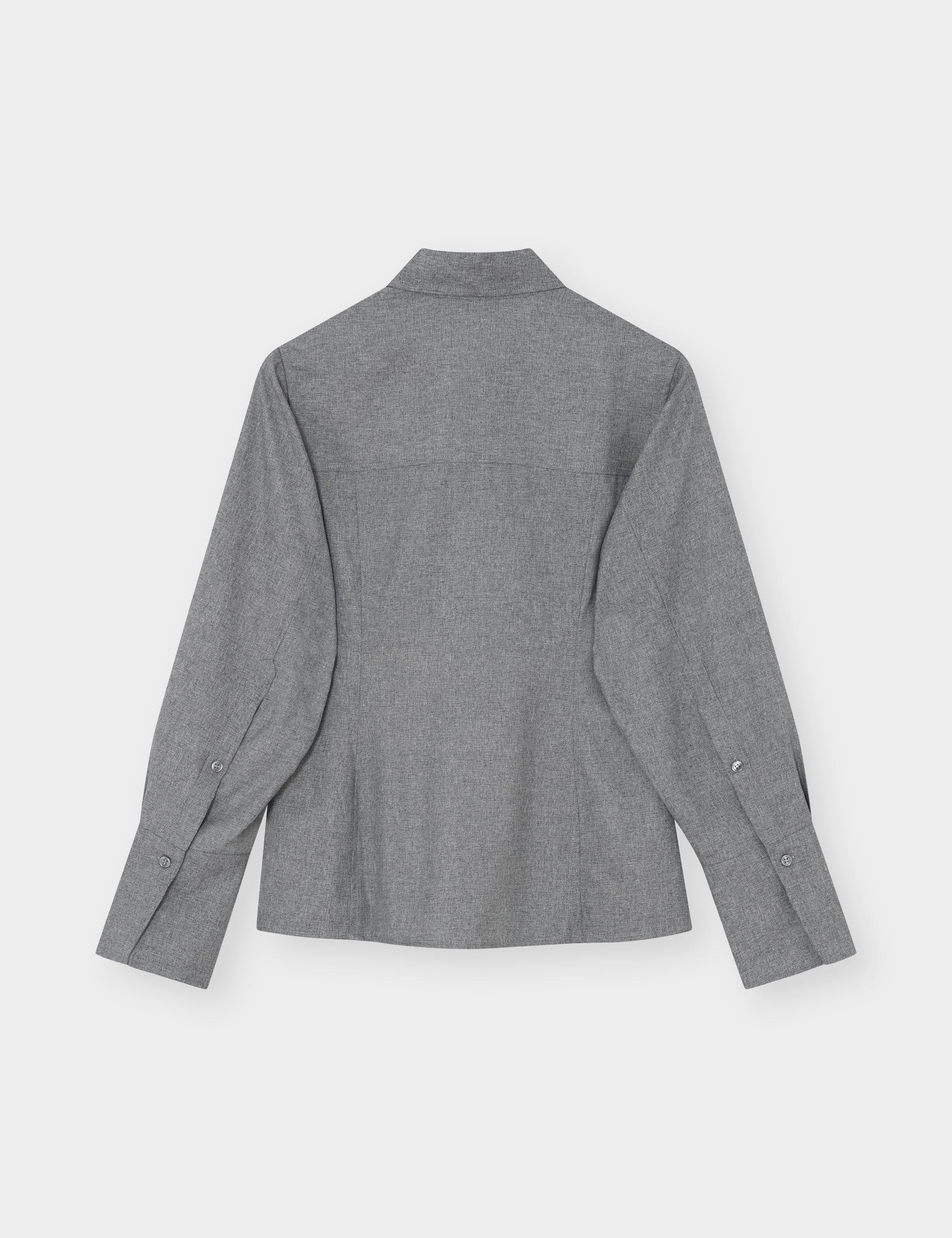 DAY Birger ét Mikkelsen Domi - Corporate Day - Bluse Bluse 500006 Medium Grey Melange