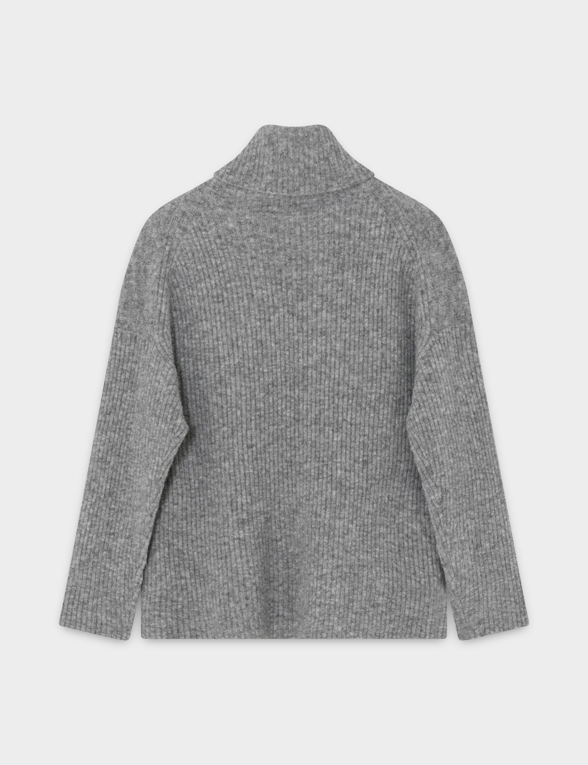 DAY Birger ét Mikkelsen Dunne - Cozy Rib Pullover 500056 GREY MELANGE