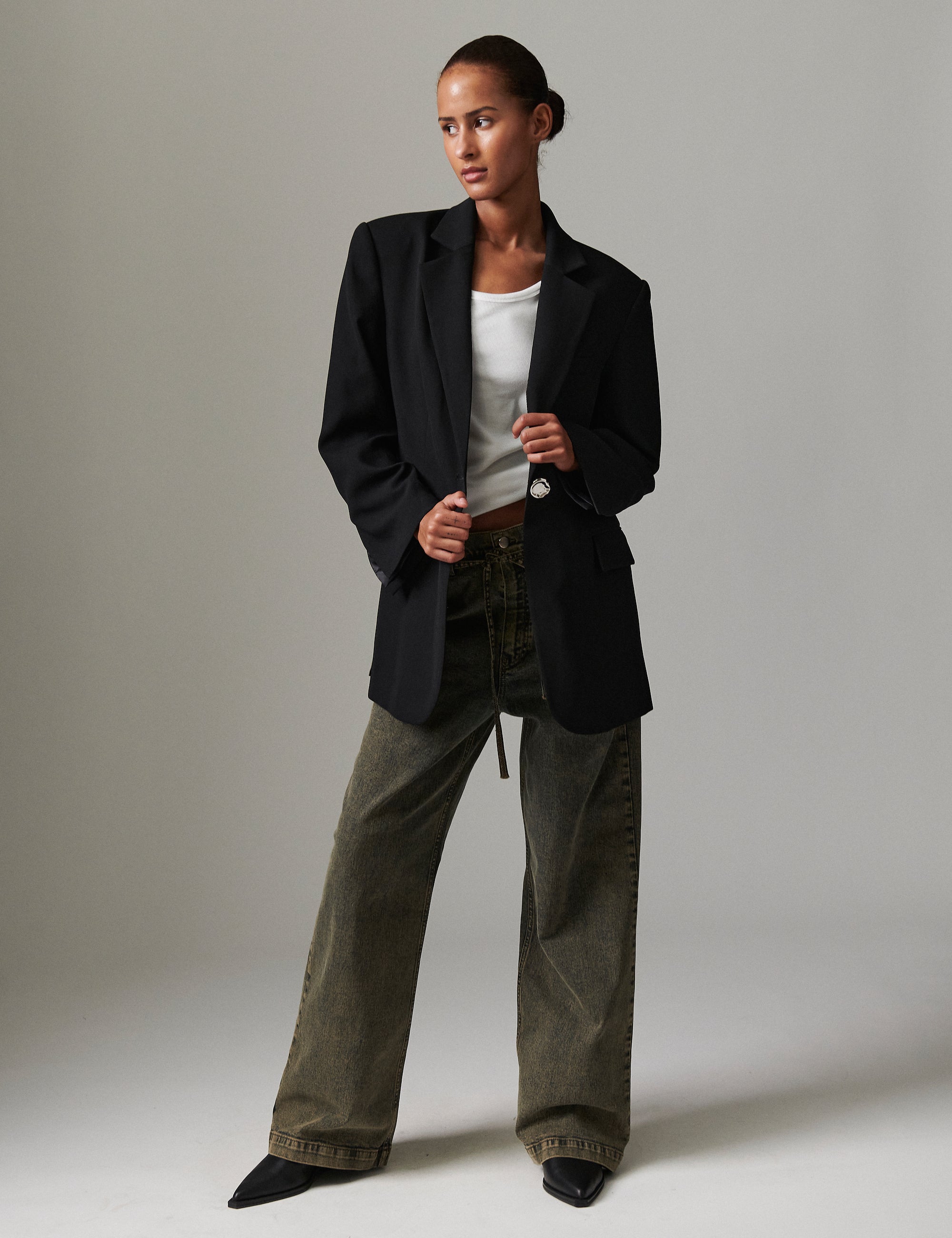 DAY Birger ét Mikkelsen Elijah - Elm Overdye Denim Jeans 171019 ELMWOOD