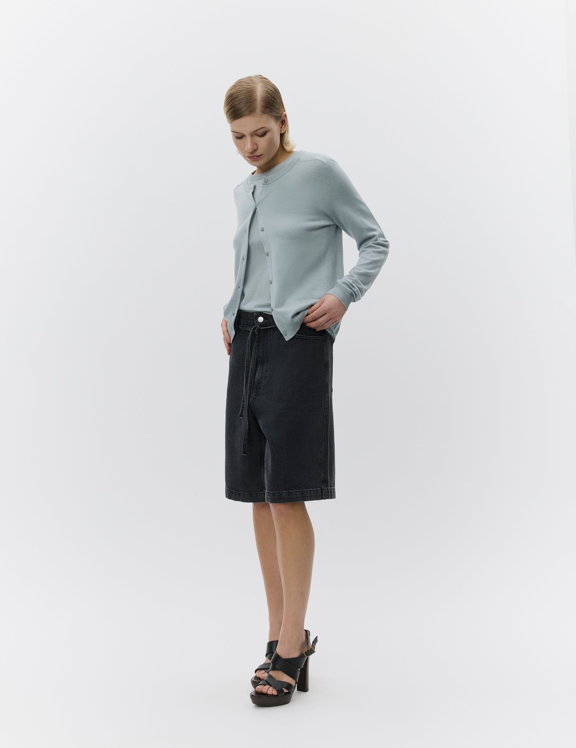 DAY Birger ét Mikkelsen Elijah Shorts – Black Denim Shorts 190303 BLACK