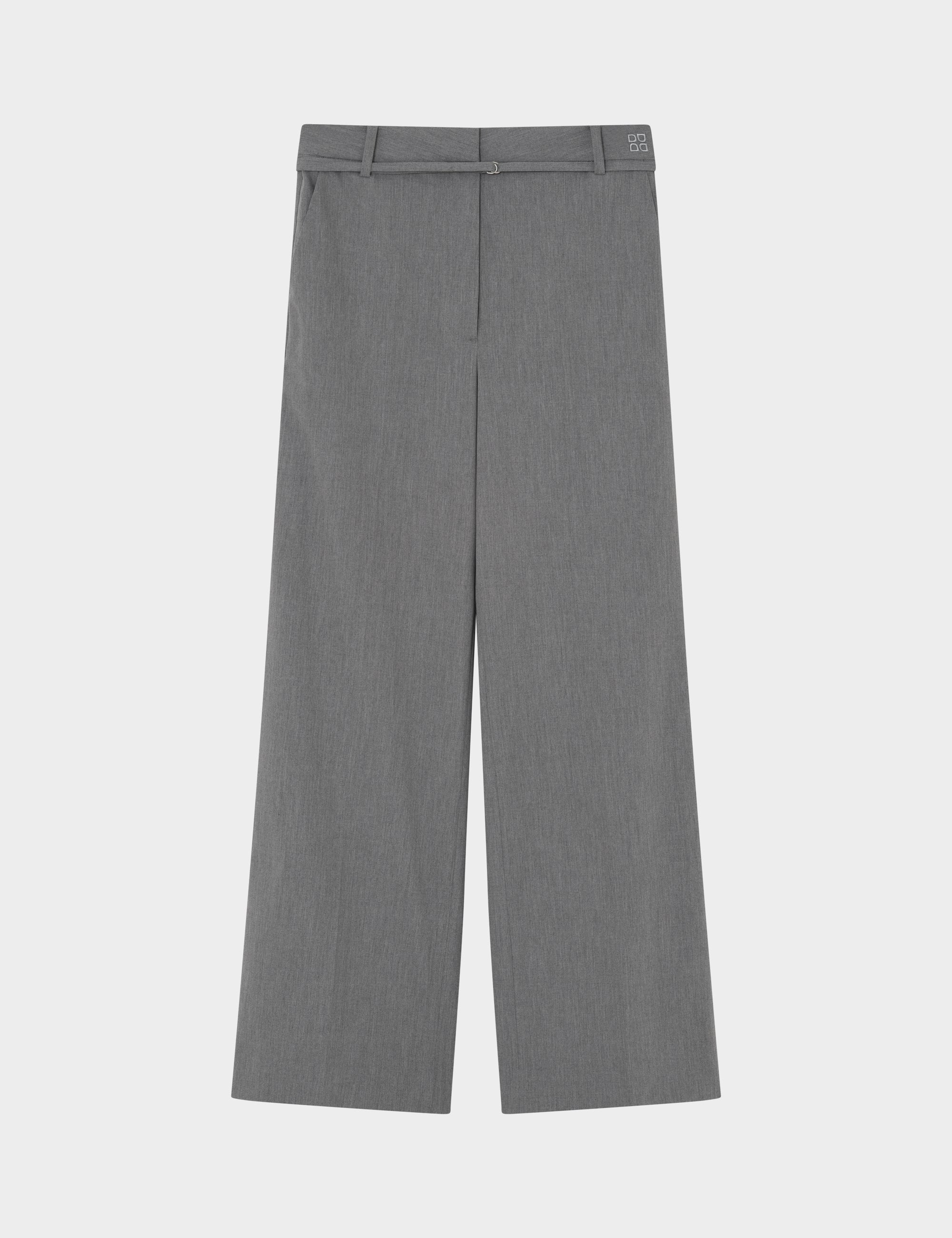 DAY Birger ét Mikkelsen Elina - Classic Gab Bukser 500006 Medium Grey Melange