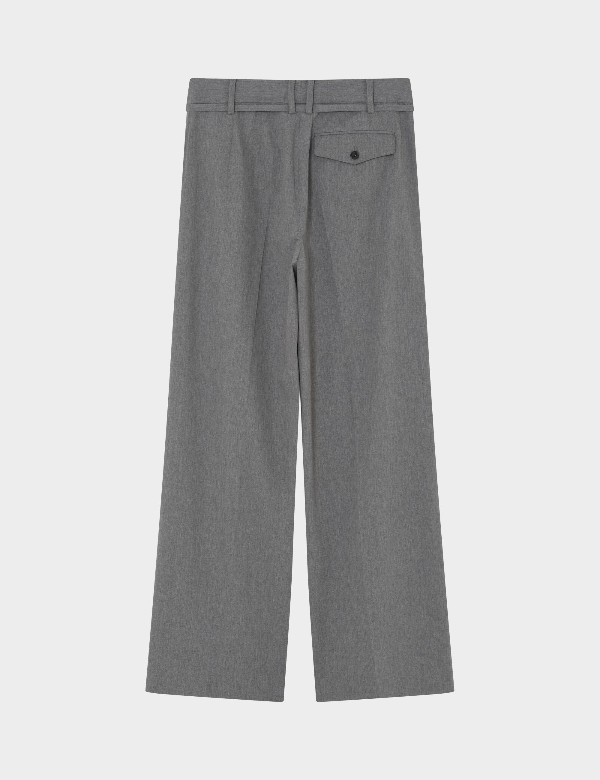 DAY Birger ét Mikkelsen Elina - Classic Gab Bukser 500006 Medium Grey Melange