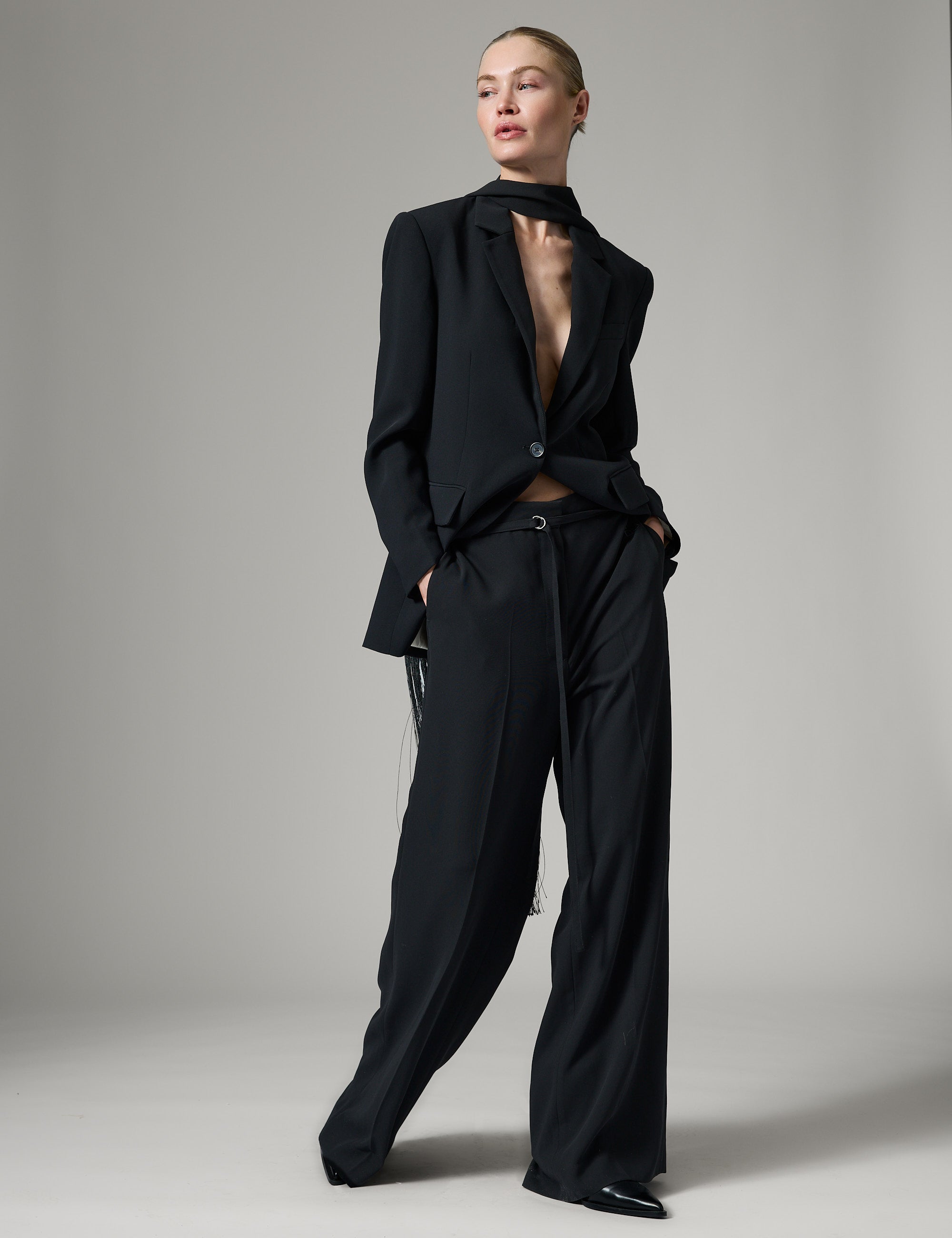 DAY Birger ét Mikkelsen Elina - Classic Gabardine Bukser 190303 Black