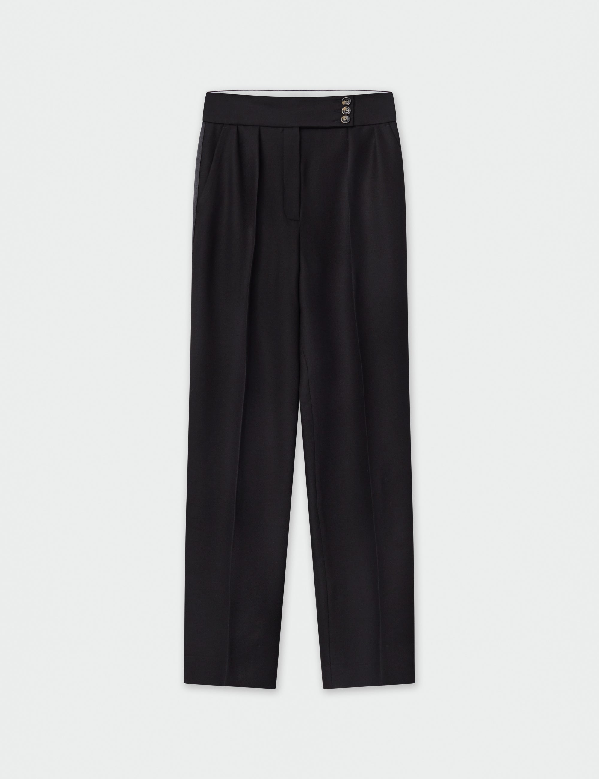DAY Birger ét Mikkelsen Elliot - Delicate Wool Twill Bukser 190303 Black