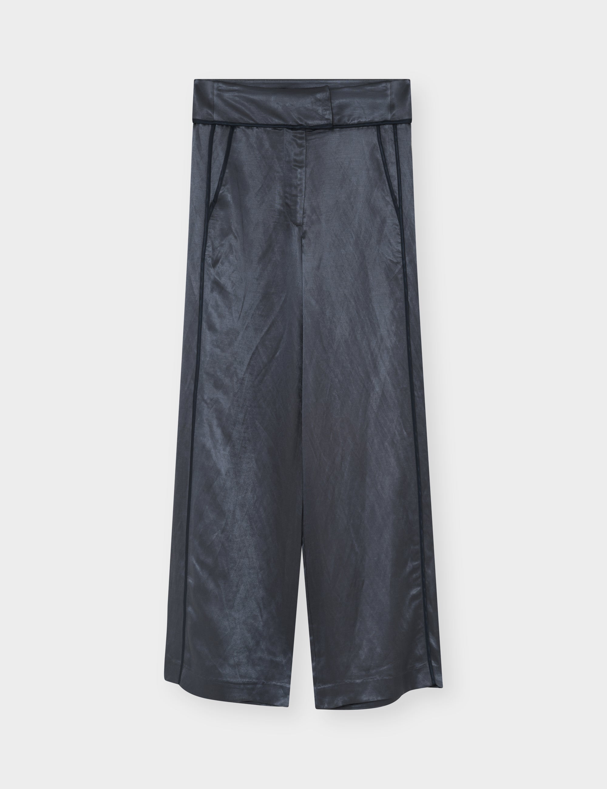 DAY Birger ét Mikkelsen Elms - High shine blend Pants 194104 EBONY