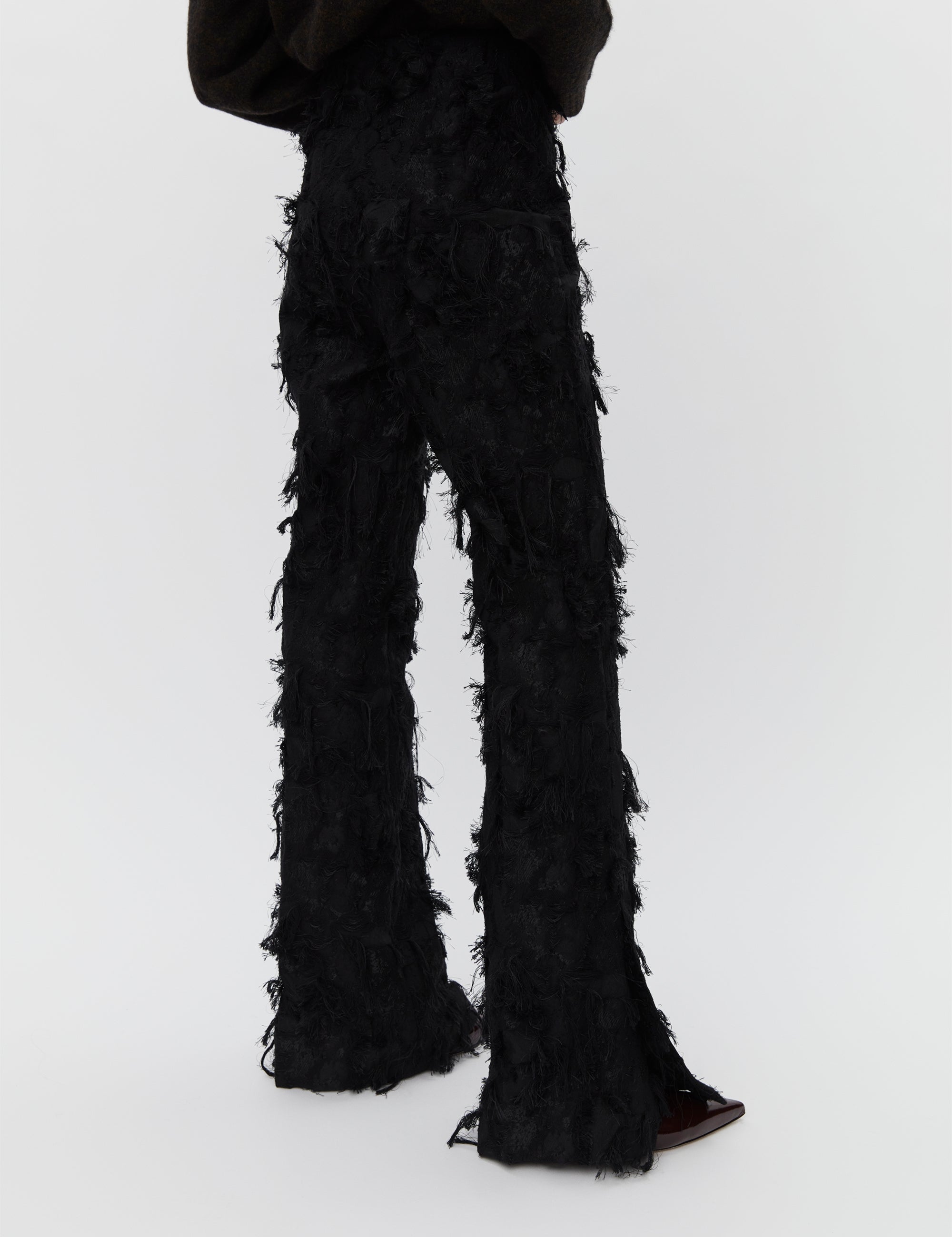 DAY Birger ét Mikkelsen Emma - Contemporary Texture Pants 190303 BLACK