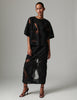 Emsa - Crochet Lacy - Nederdel - Black