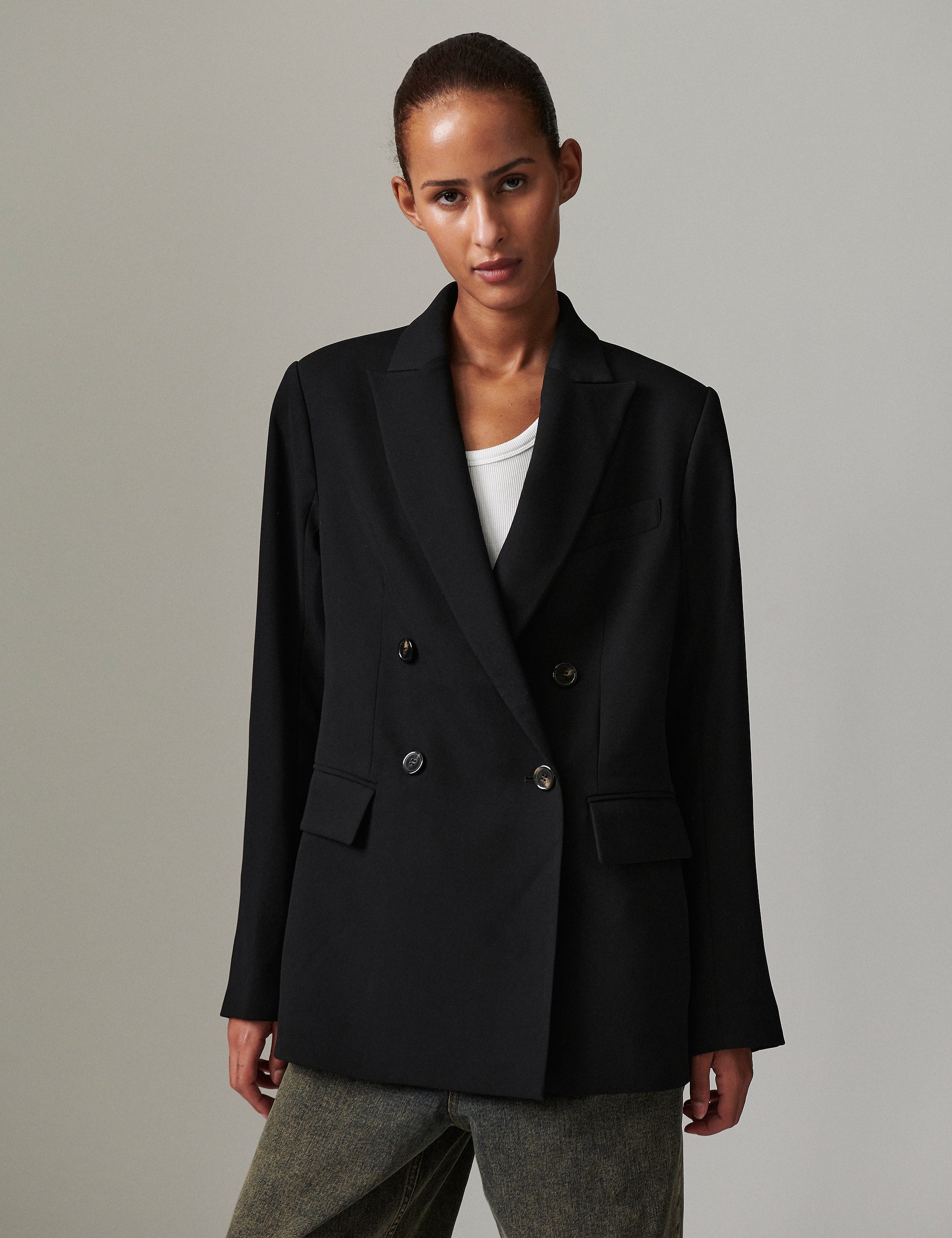 DAY Birger ét Mikkelsen Ester - Classic Gabardine Blazer 19-0303 Black