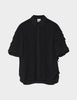 Figo - Chiffon Fringe - Skjorte - Black