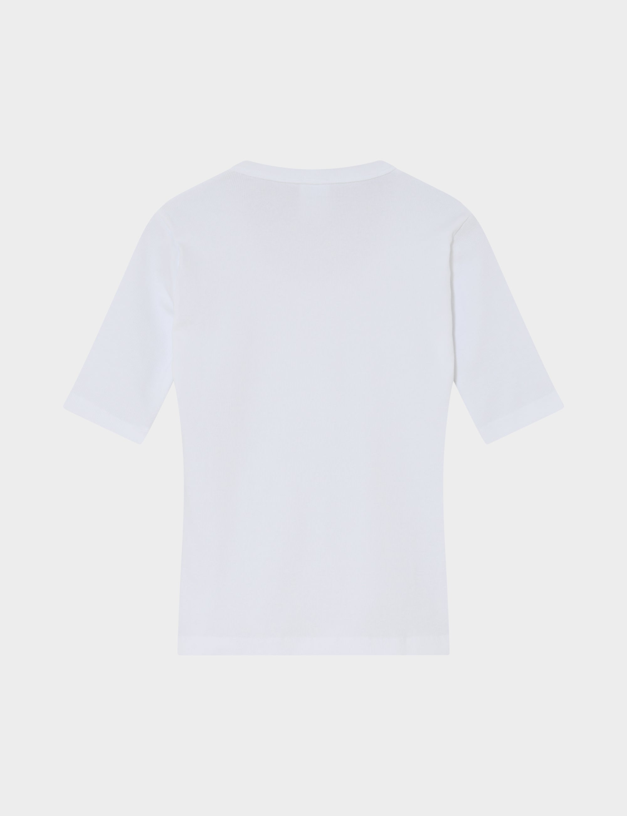 DAY Birger ét Mikkelsen Fine - Classic Rib Tops & T-Shirts 110601 Bright White