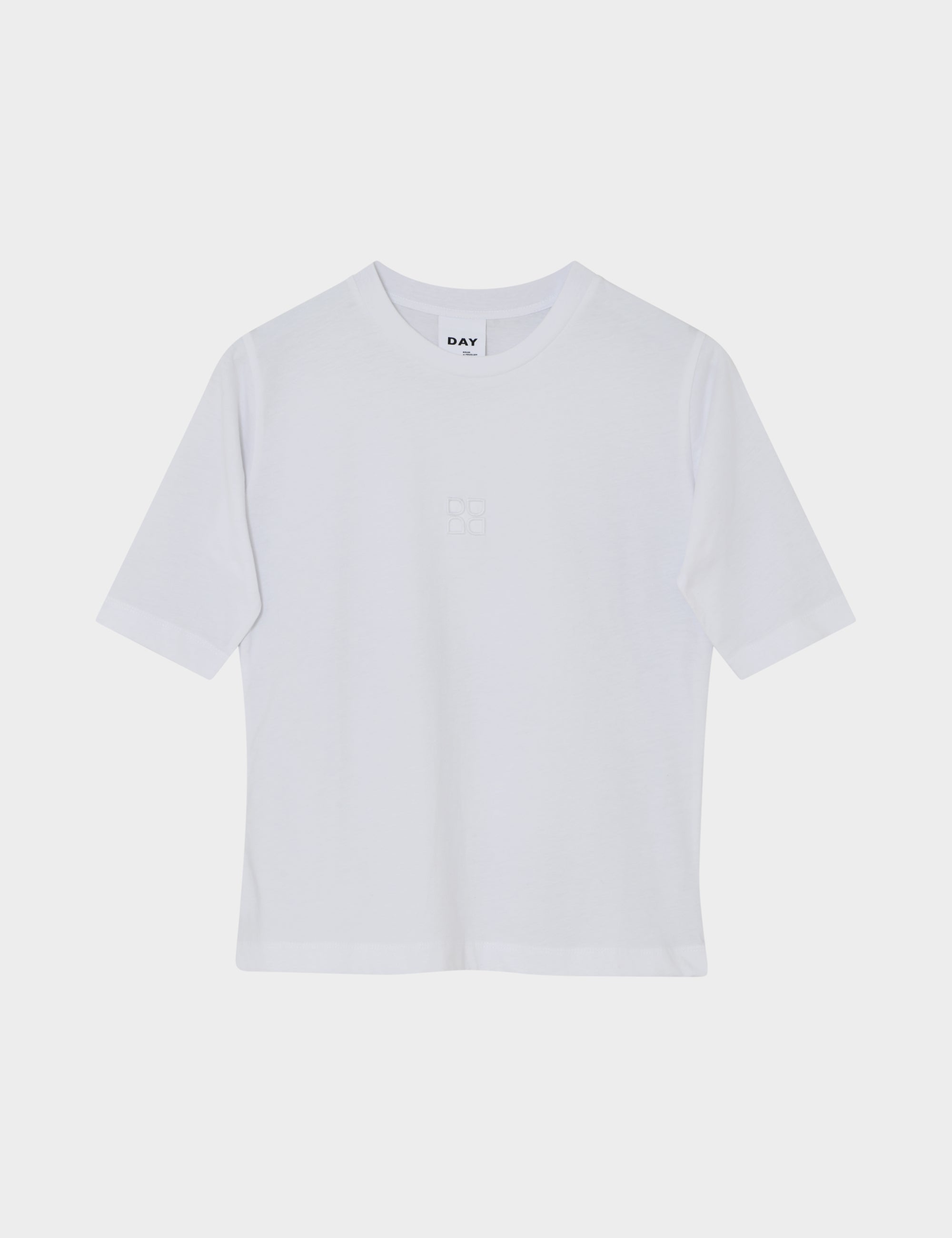 DAY Birger ét Mikkelsen Fipo - Heavy Jersey T-shirts 110601 BRIGHT WHITE