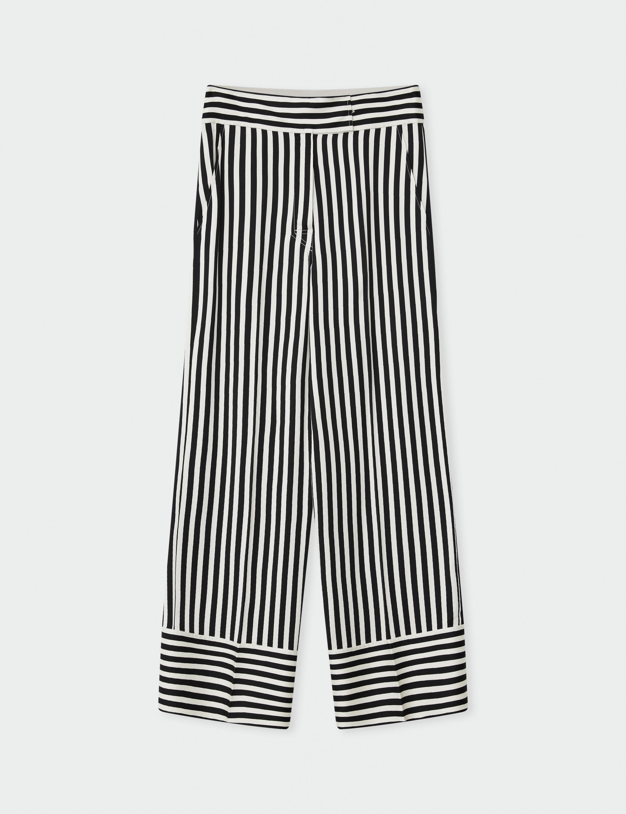 DAY Birger ét Mikkelsen Gabin - Striped Viscose Pants 500143 FLUID STRIPES