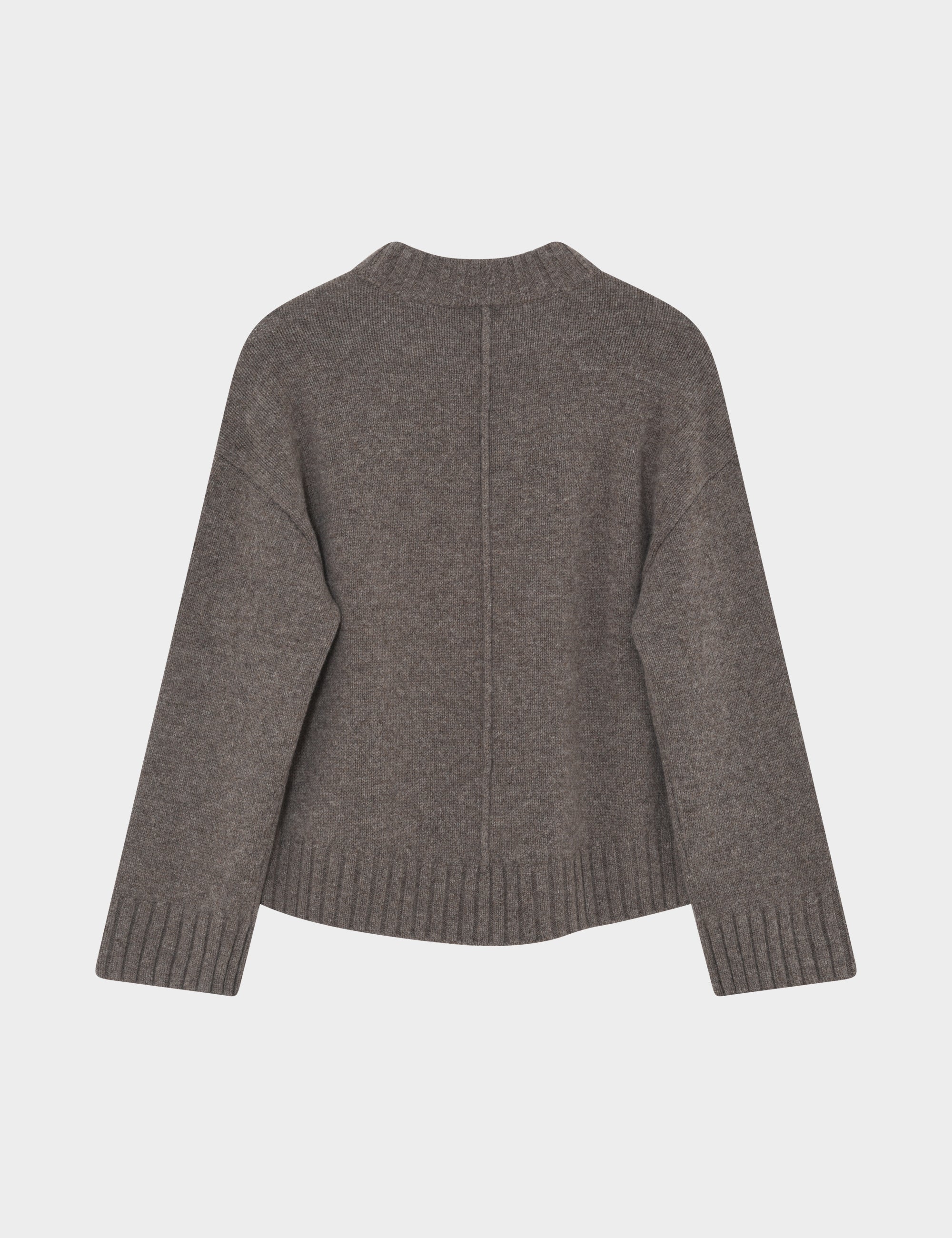 DAY Birger ét Mikkelsen Glen - Soft Lamb Sweater 181112 Walnut