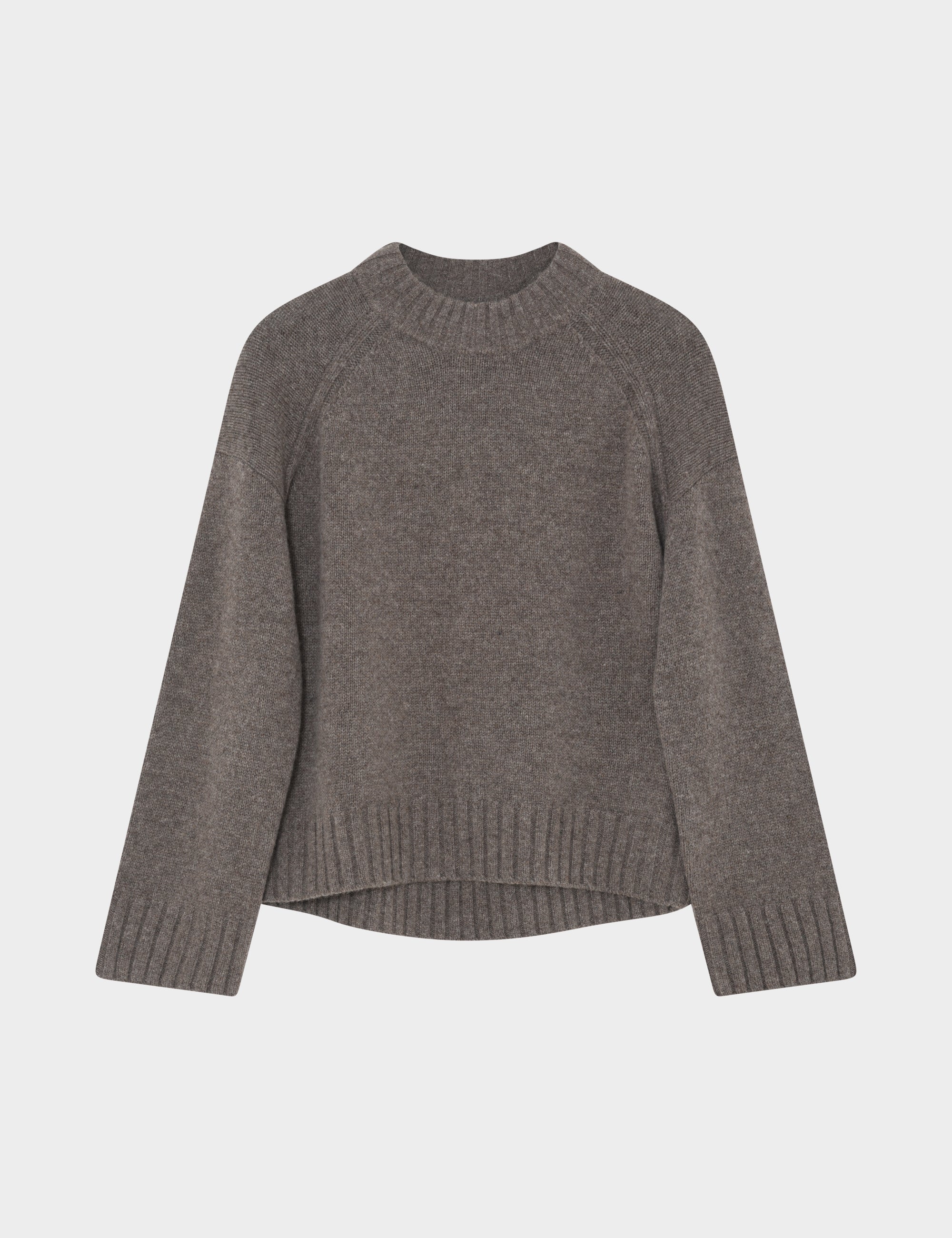 DAY Birger ét Mikkelsen Glen - Soft Lamb Sweater 181112 Walnut