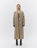 Gloria - Double Faced Wool - Frakke - Beige Melange