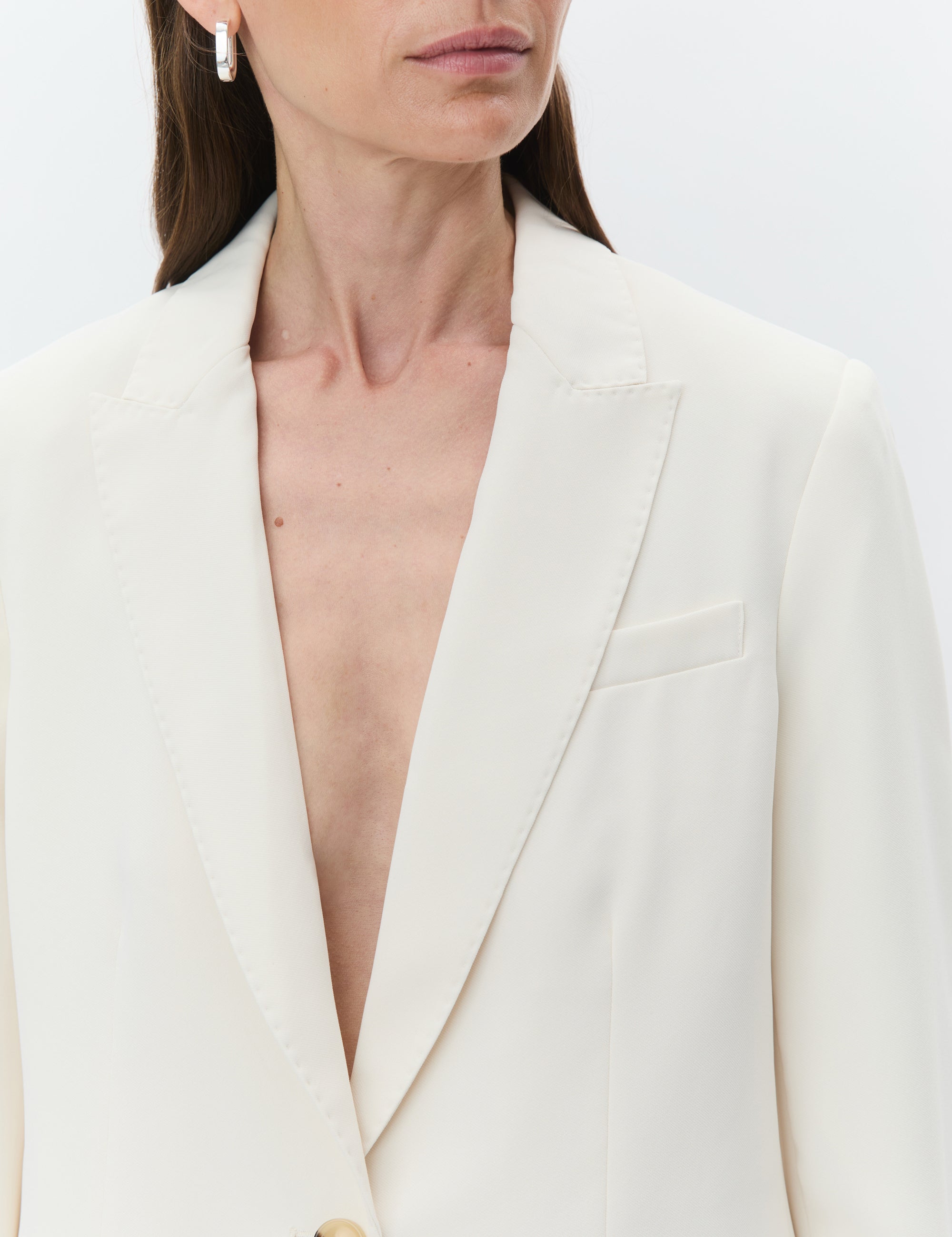 DAY Birger ét Mikkelsen Hector - Classic Gabardine Blazer 01002 Ivory Shade