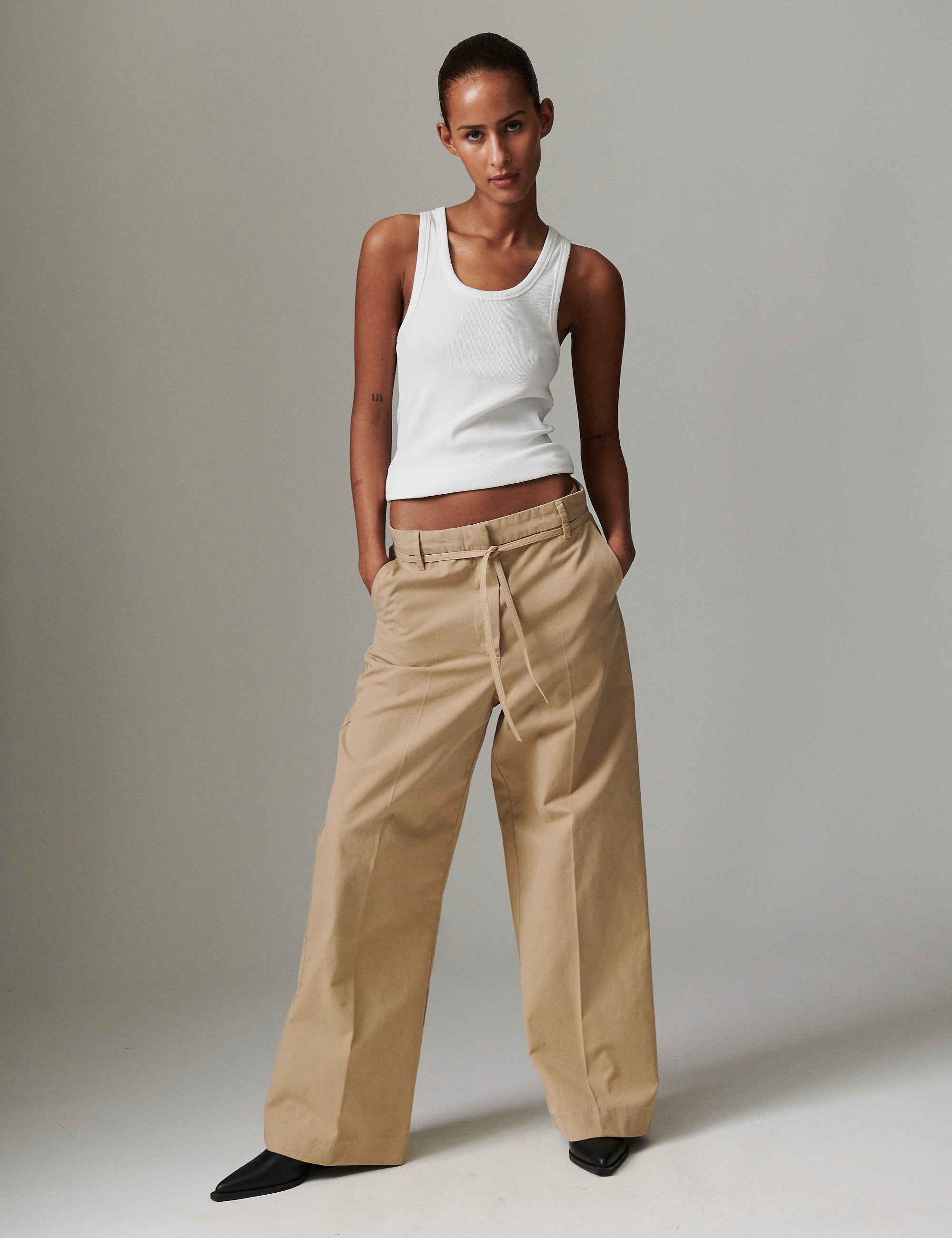 DAY Birger ét Mikkelsen Jade - Modern Canvas Pants 170630 TREE HOUSE