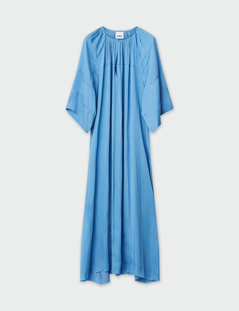 DAY Birger ét Mikkelsen Jaden - Modern Drape RD Dress 174030 SILVER LAKE BLUE