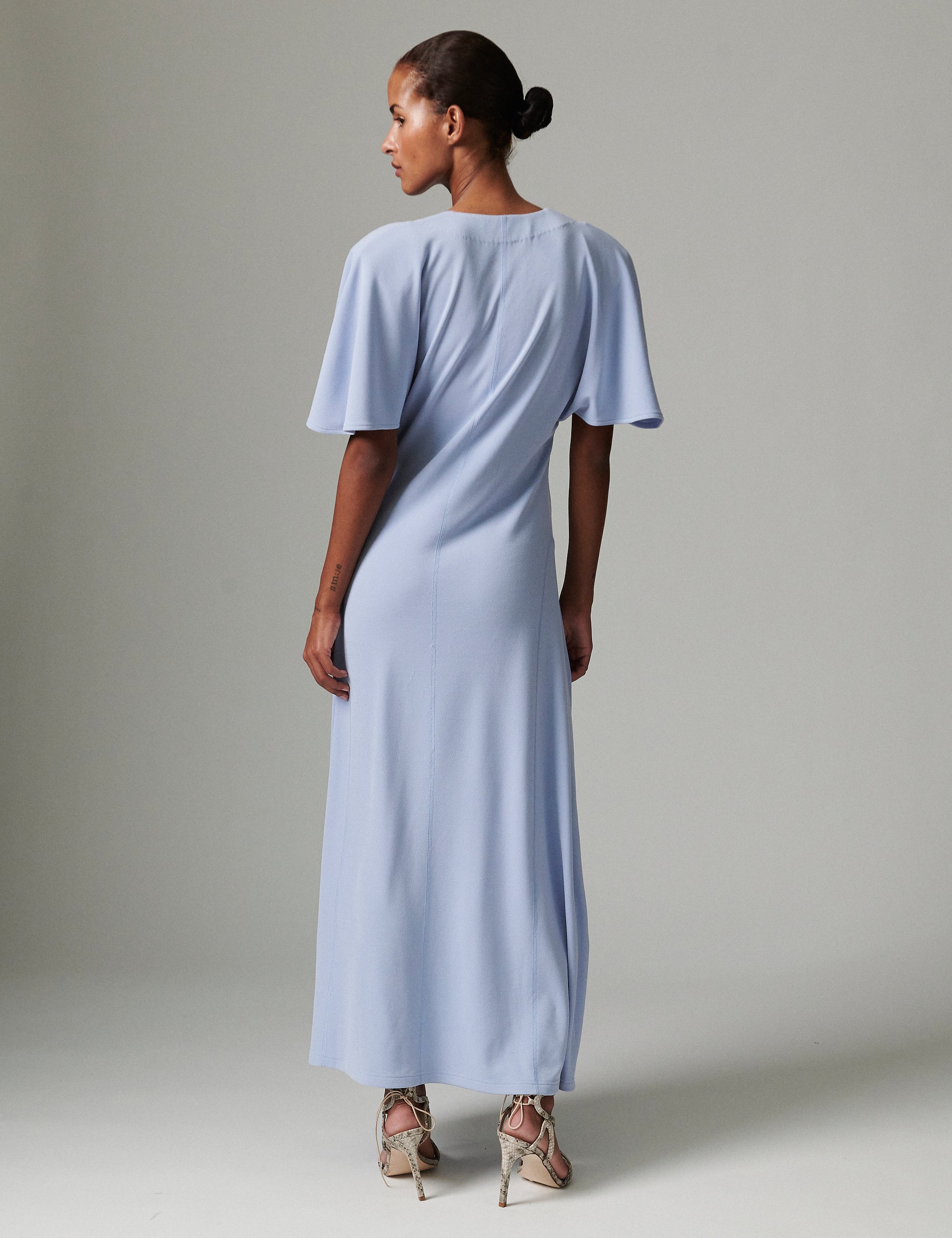 DAY Birger ét Mikkelsen Jayma - All Day Jersey - Kjole Kjole 163922 BRUNNERA BLUE