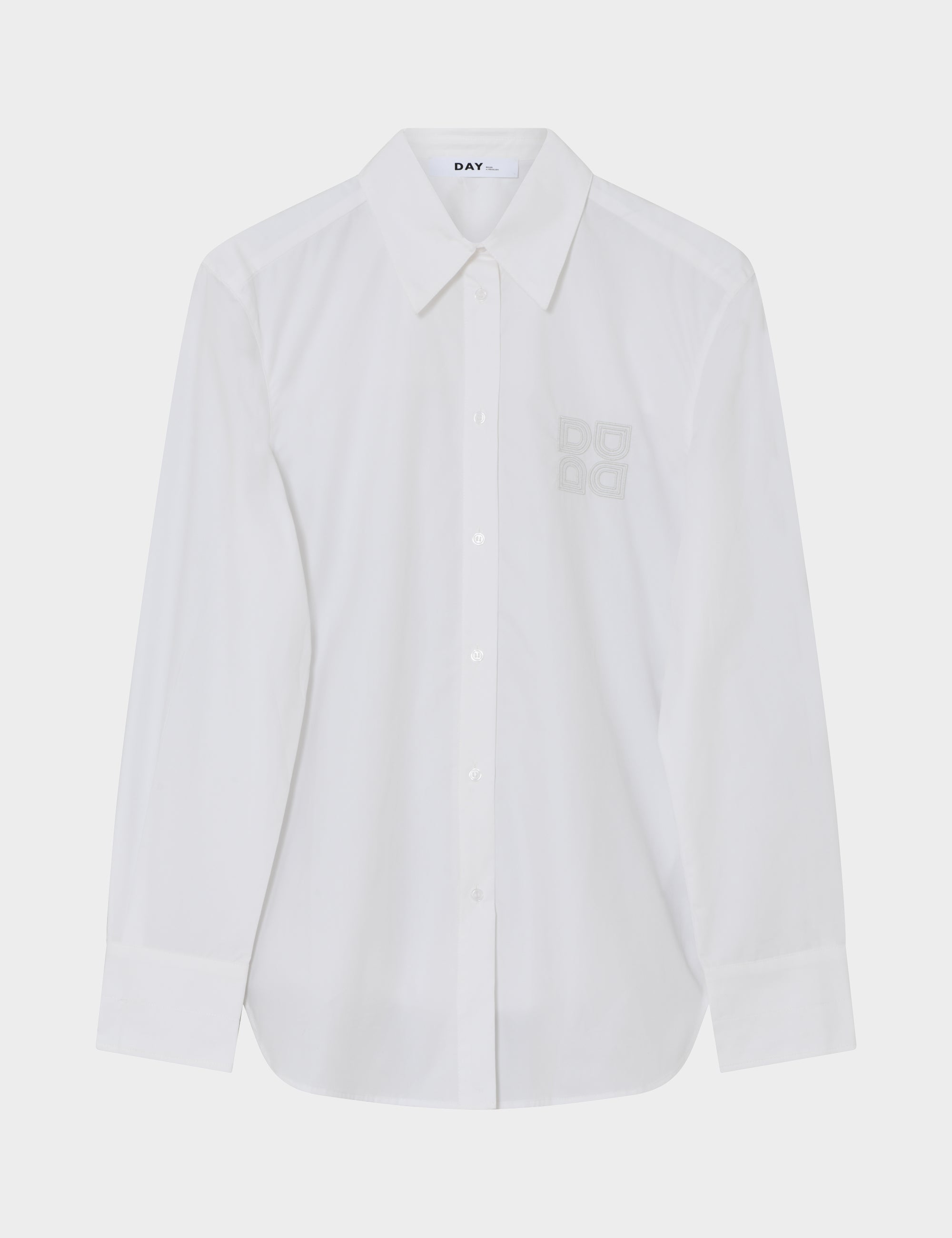 DAY Birger ét Mikkelsen Jojo - Poplina Shirts & Blouses 110601 BRIGHT WHITE
