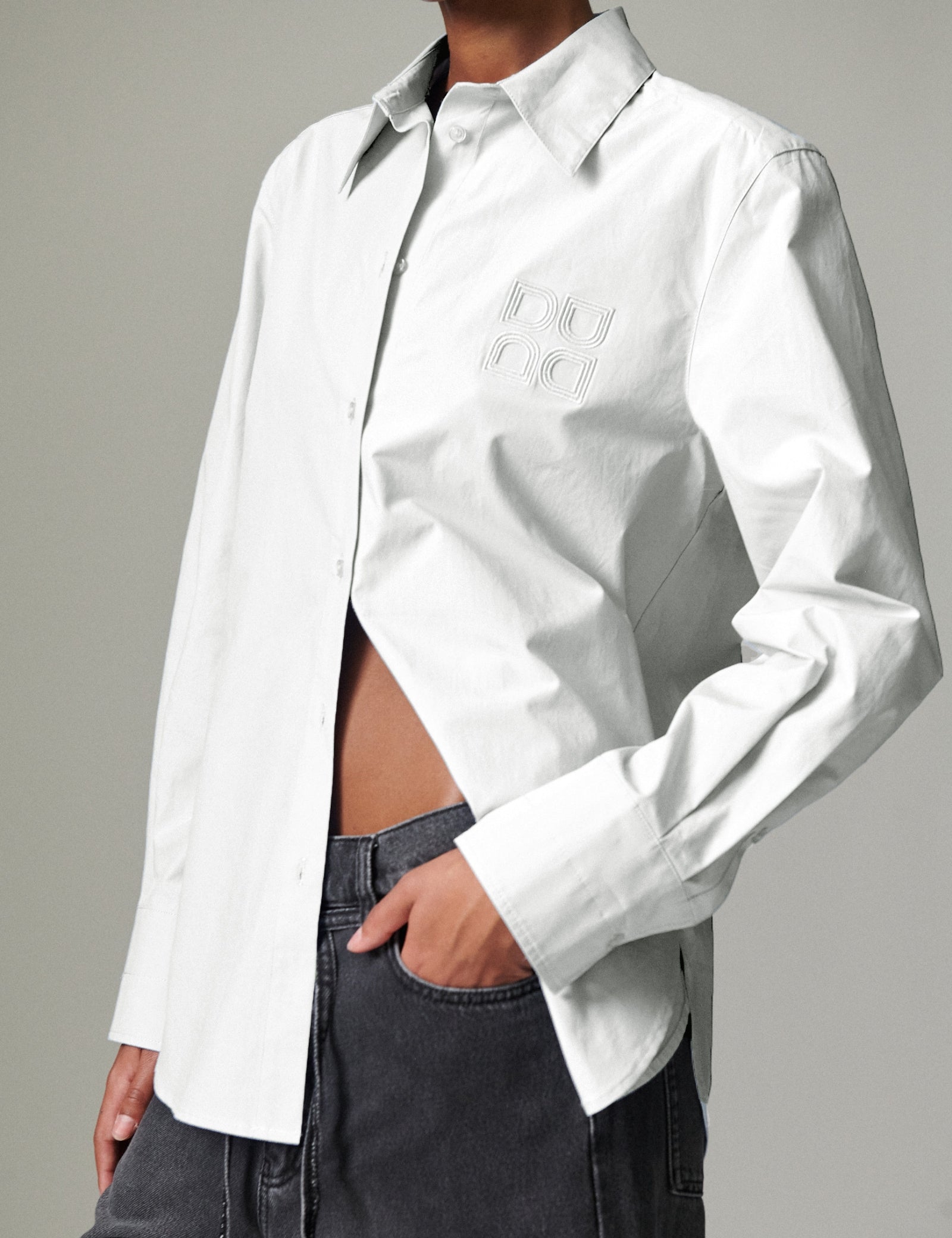 DAY Birger ét Mikkelsen Jojo - Poplina Shirts & Blouses 110601 BRIGHT WHITE