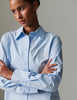 Jojo - Poplina - Skjorte - Chambray blue