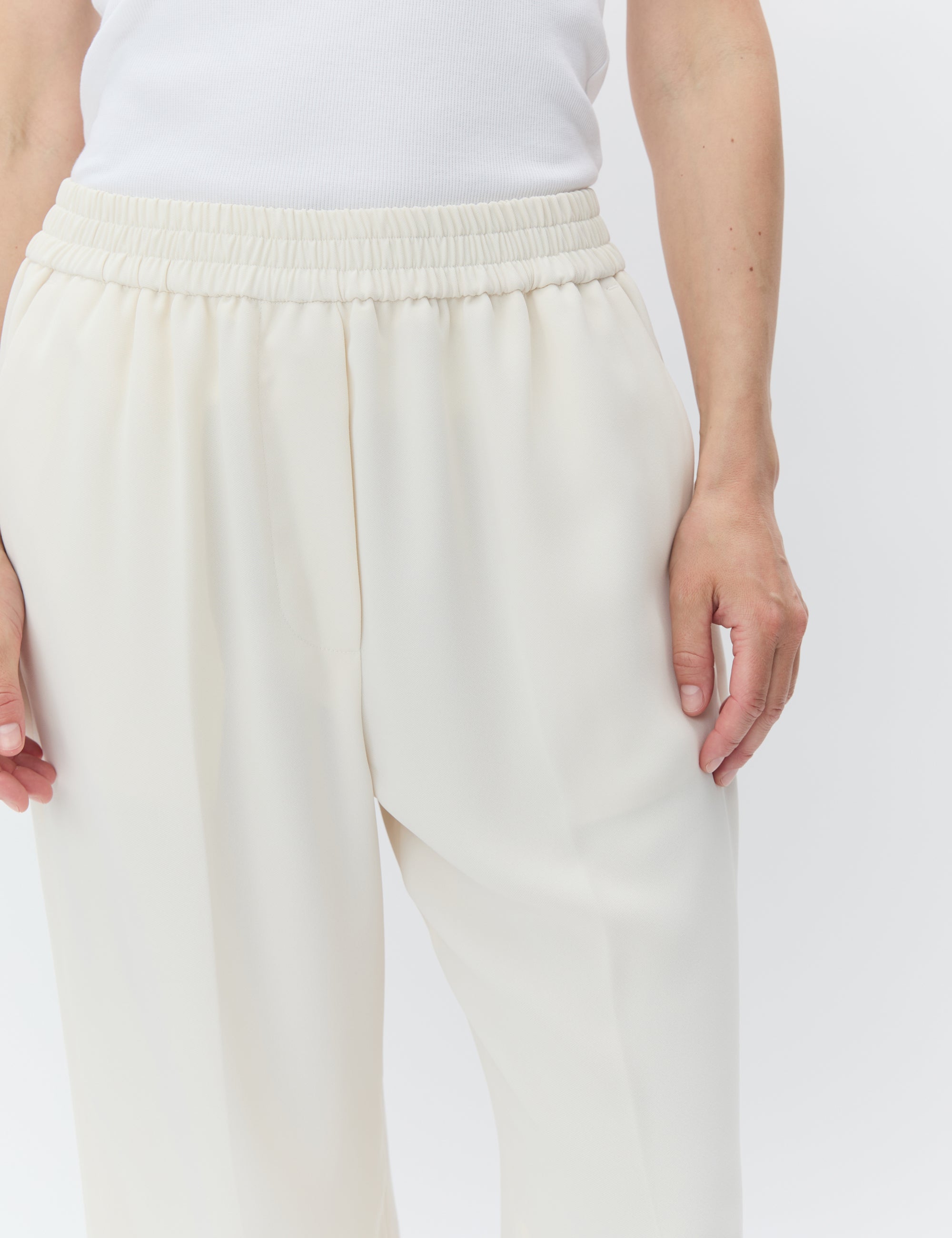 DAY Birger ét Mikkelsen Jonah - Classic Gabardine Pants 01002 Ivory Shade