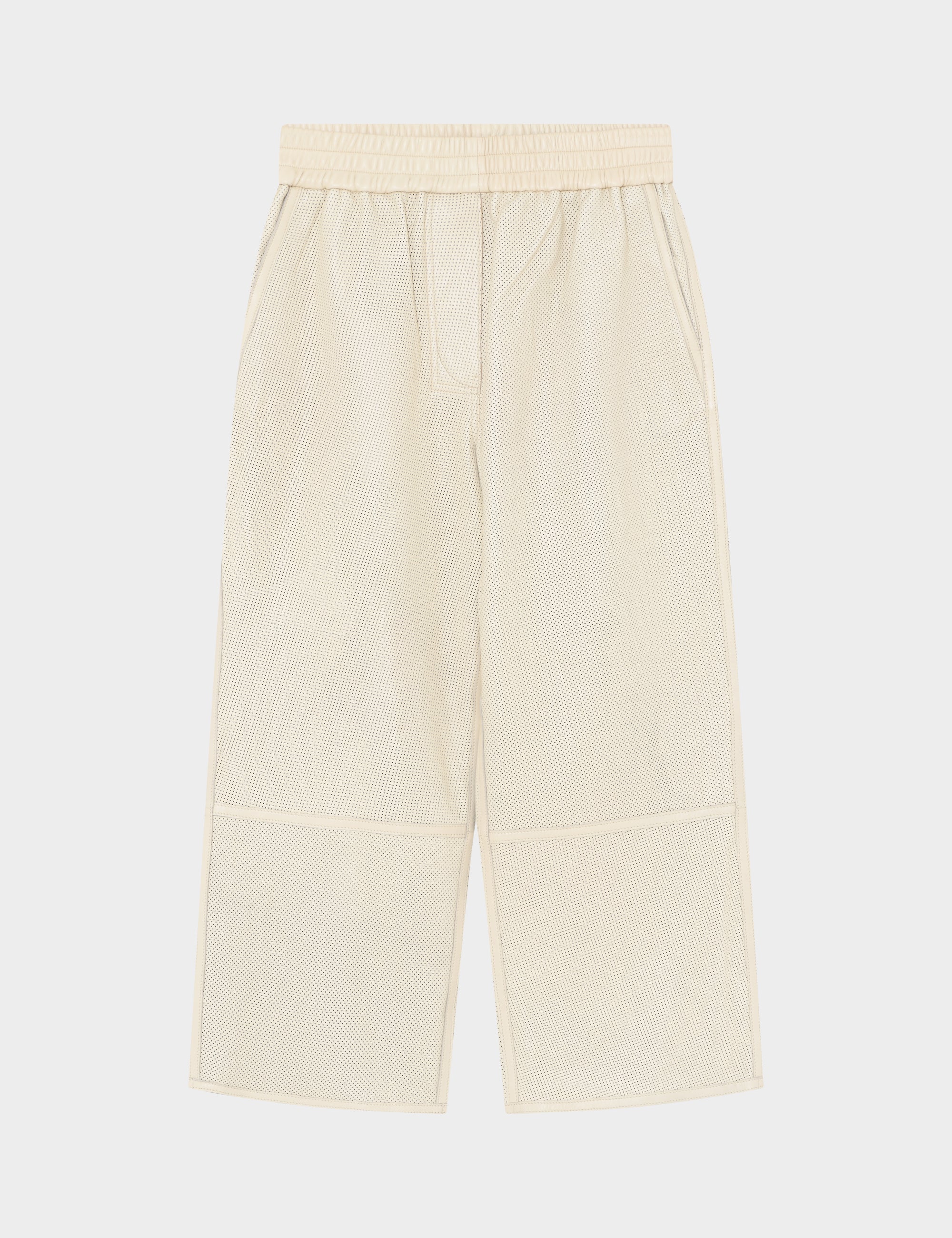 DAY Birger ét Mikkelsen Jonah - Perforated Leather Pants 120110 PISTACHIO SHELL.