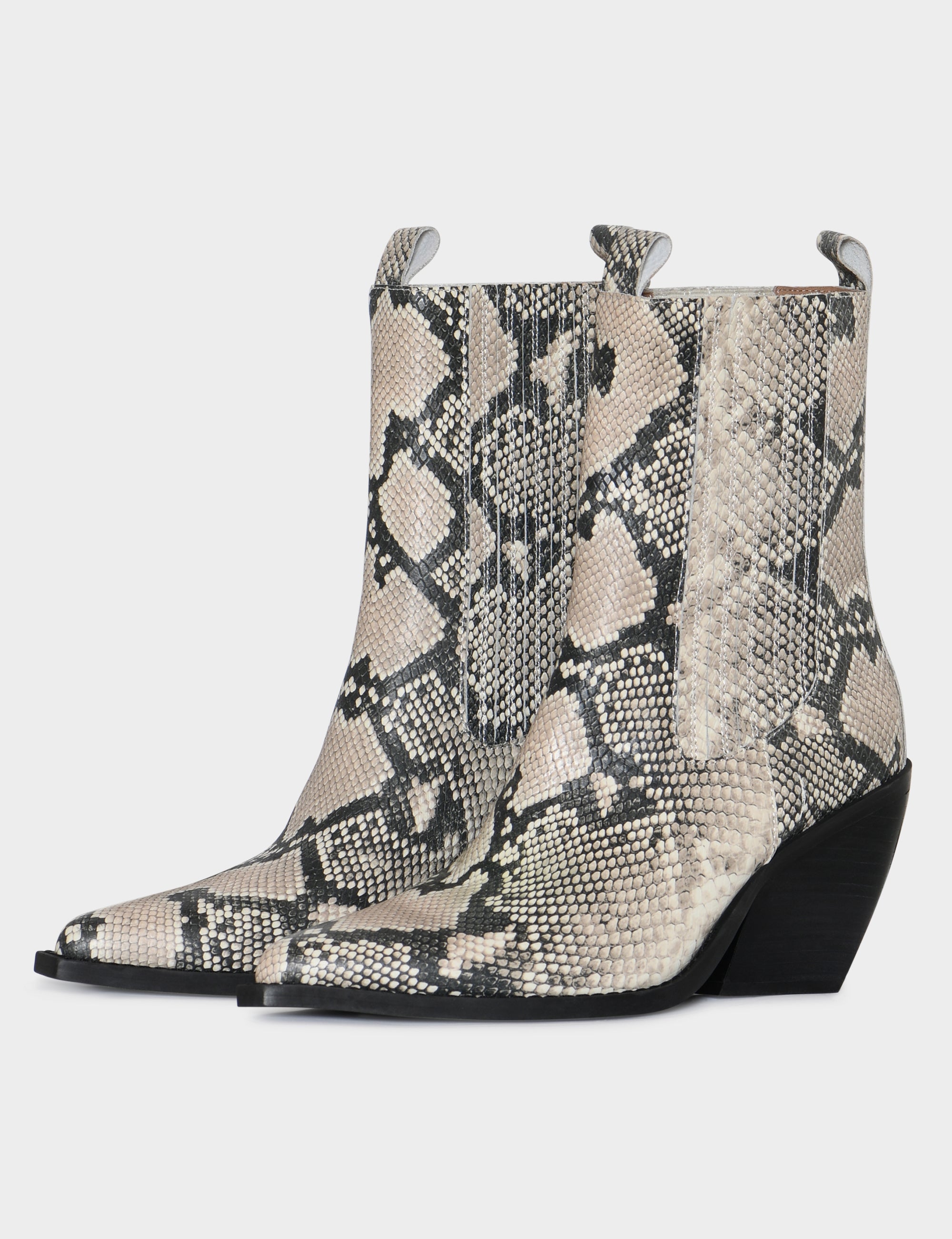 DAY Birger ét Mikkelsen Jorja - Pistol Boot Shoes 121209 Pale snake