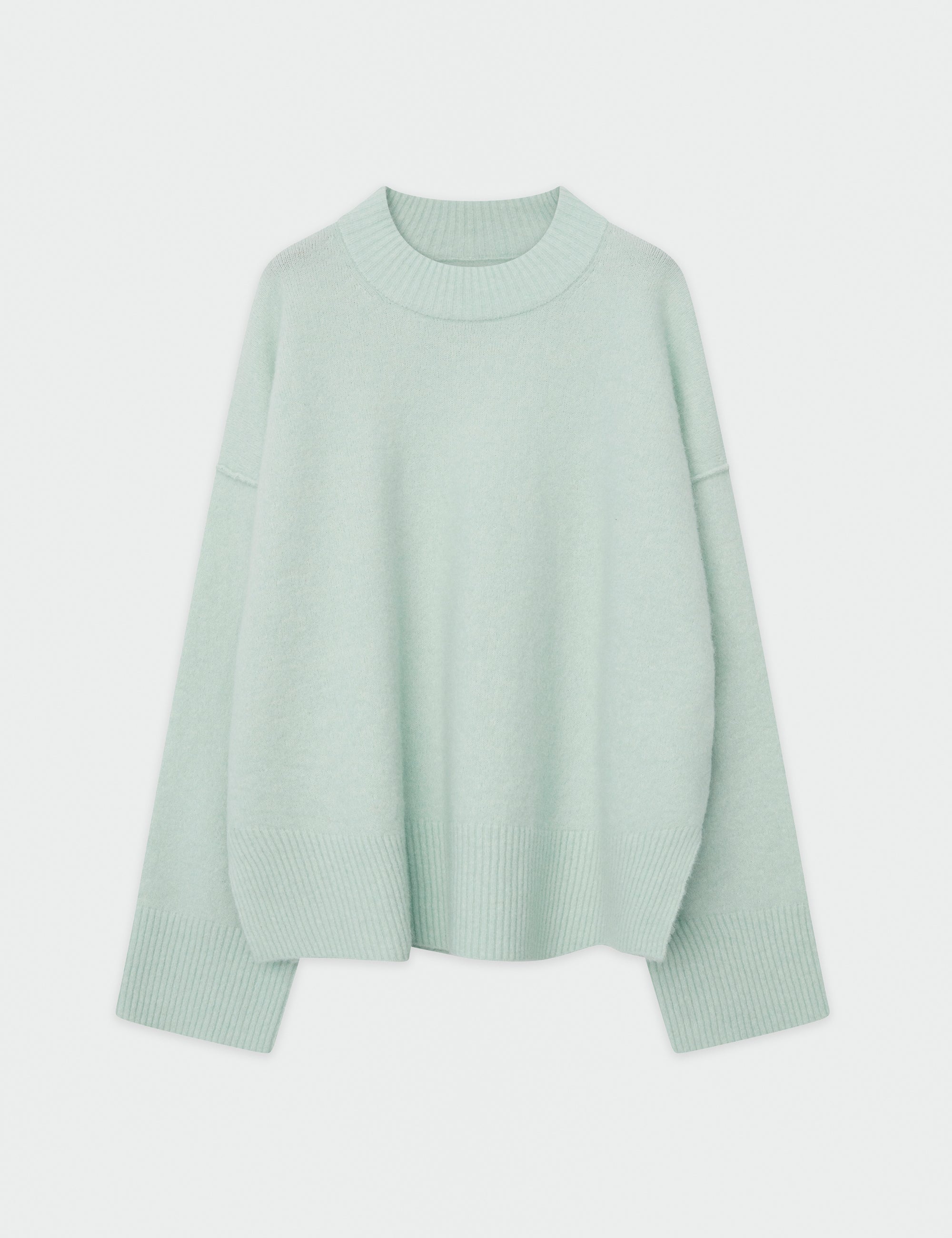 DAY Birger ét Mikkelsen Josie - Cozy Days Pullover 500069 LIGHT GREEN MELANGE