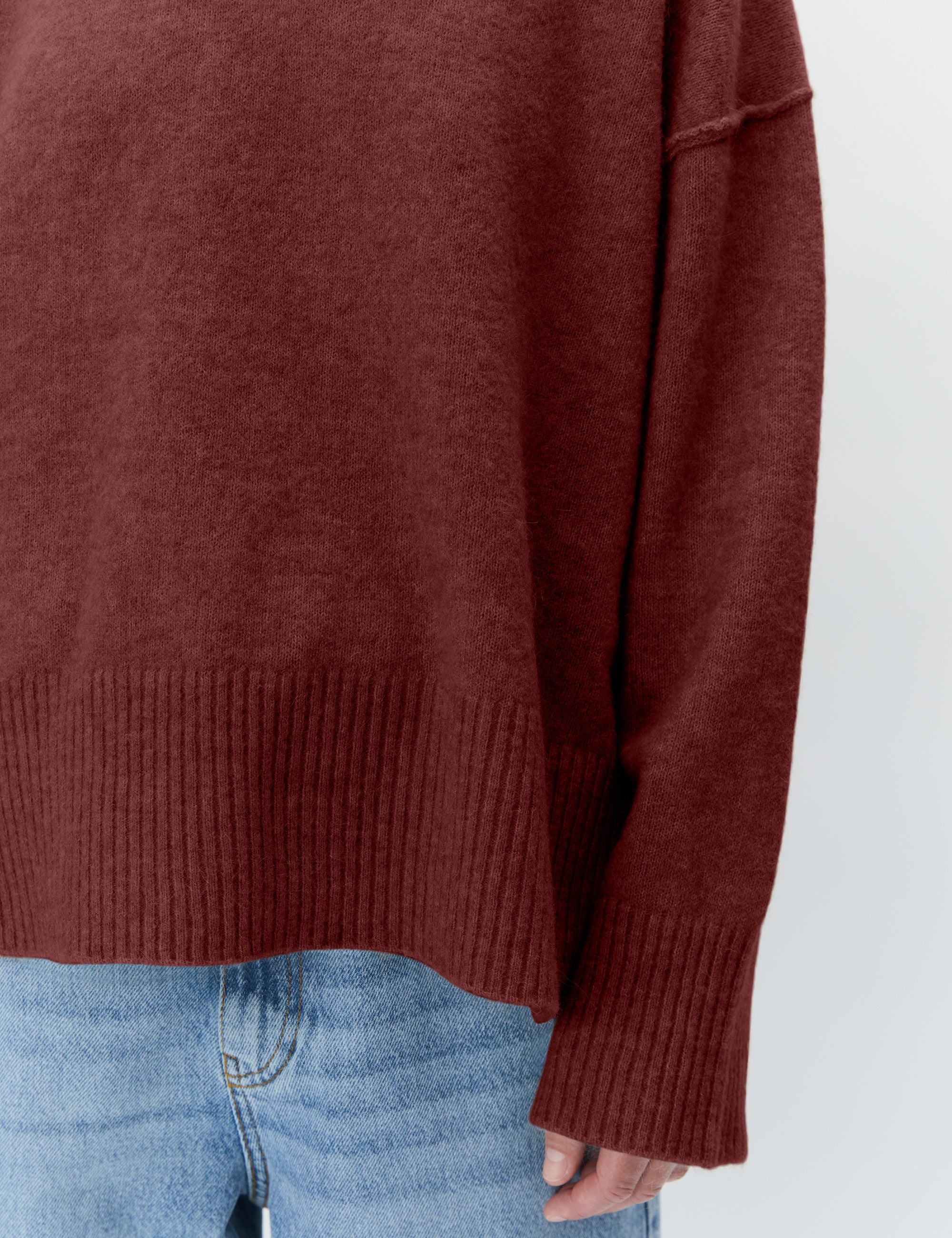 DAY Birger ét Mikkelsen Josie - Cozy Days Sweater 420135 Burgundy