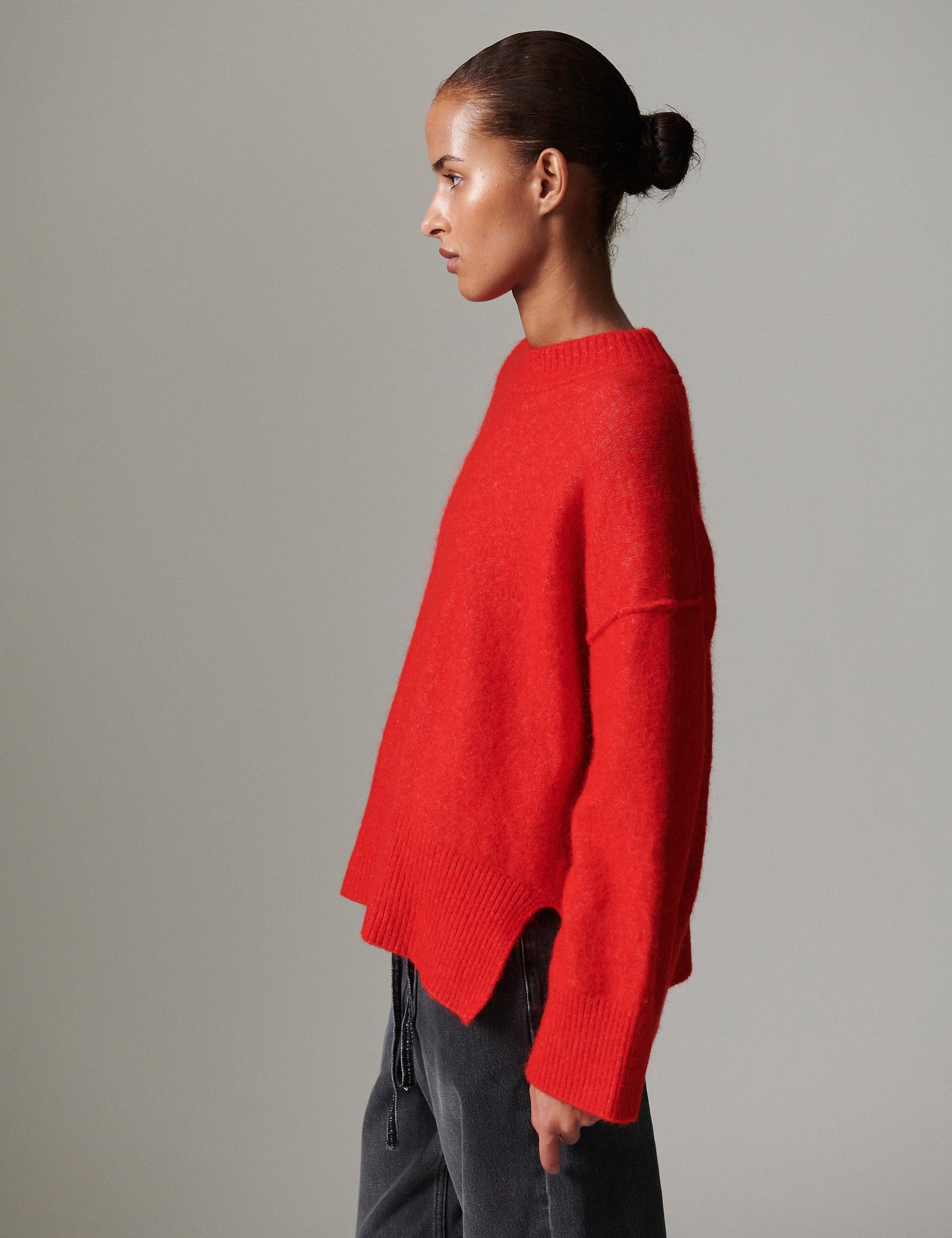 DAY Birger ét Mikkelsen Josie - Cozy Days Sweater 181664 FIERY RED.