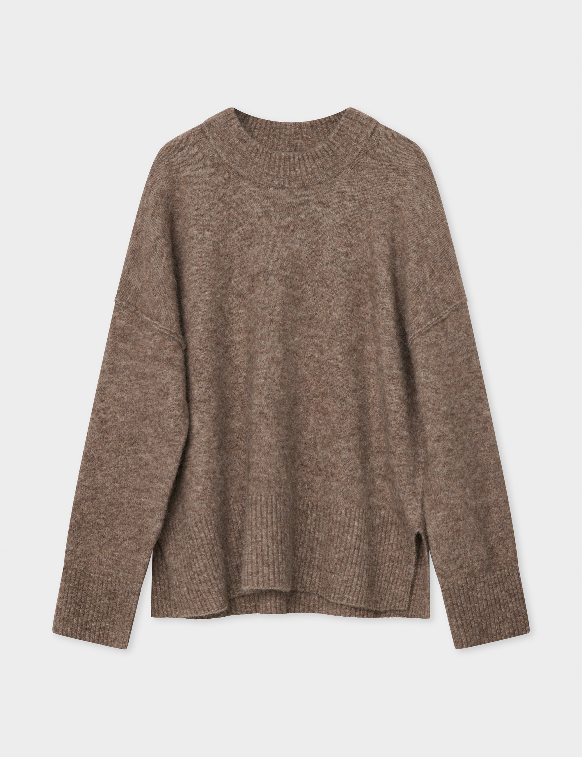 DAY Birger ét Mikkelsen Josie - Cozy Days RD Pullover 500125 WALNUT