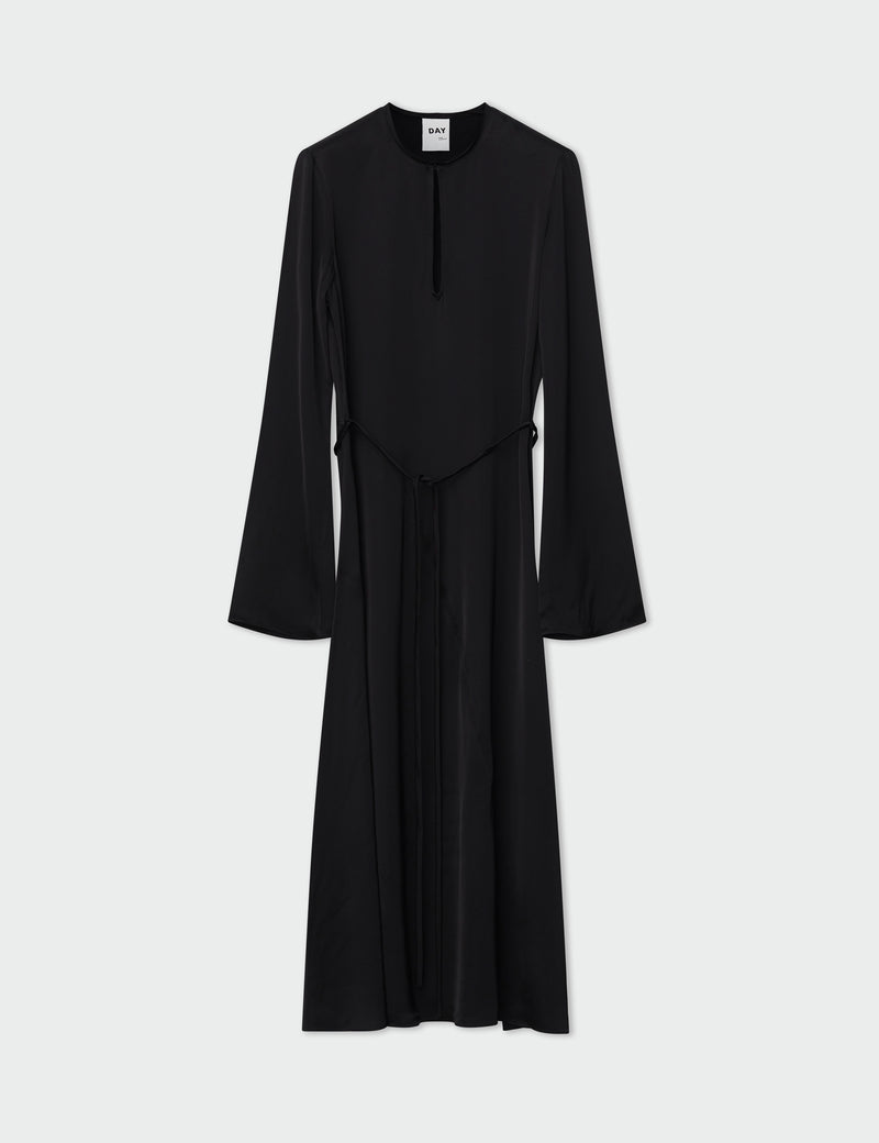 DAY Birger ét Mikkelsen Kennedy - Fluid Viscose Dress 190303 BLACK