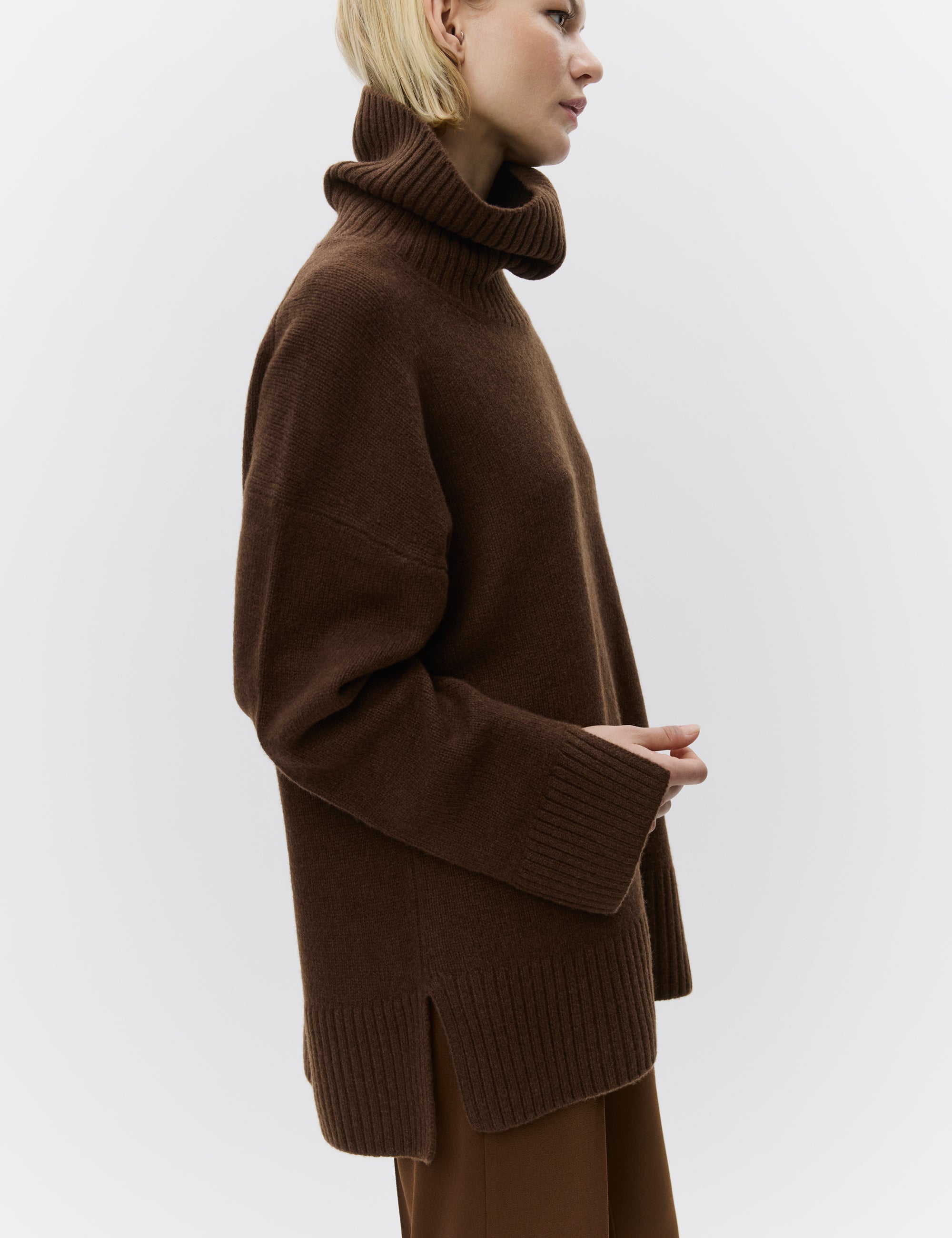 DAY Birger ét Mikkelsen Lansbury - Soft Lamb Pullover 191218 POTTING SOIL