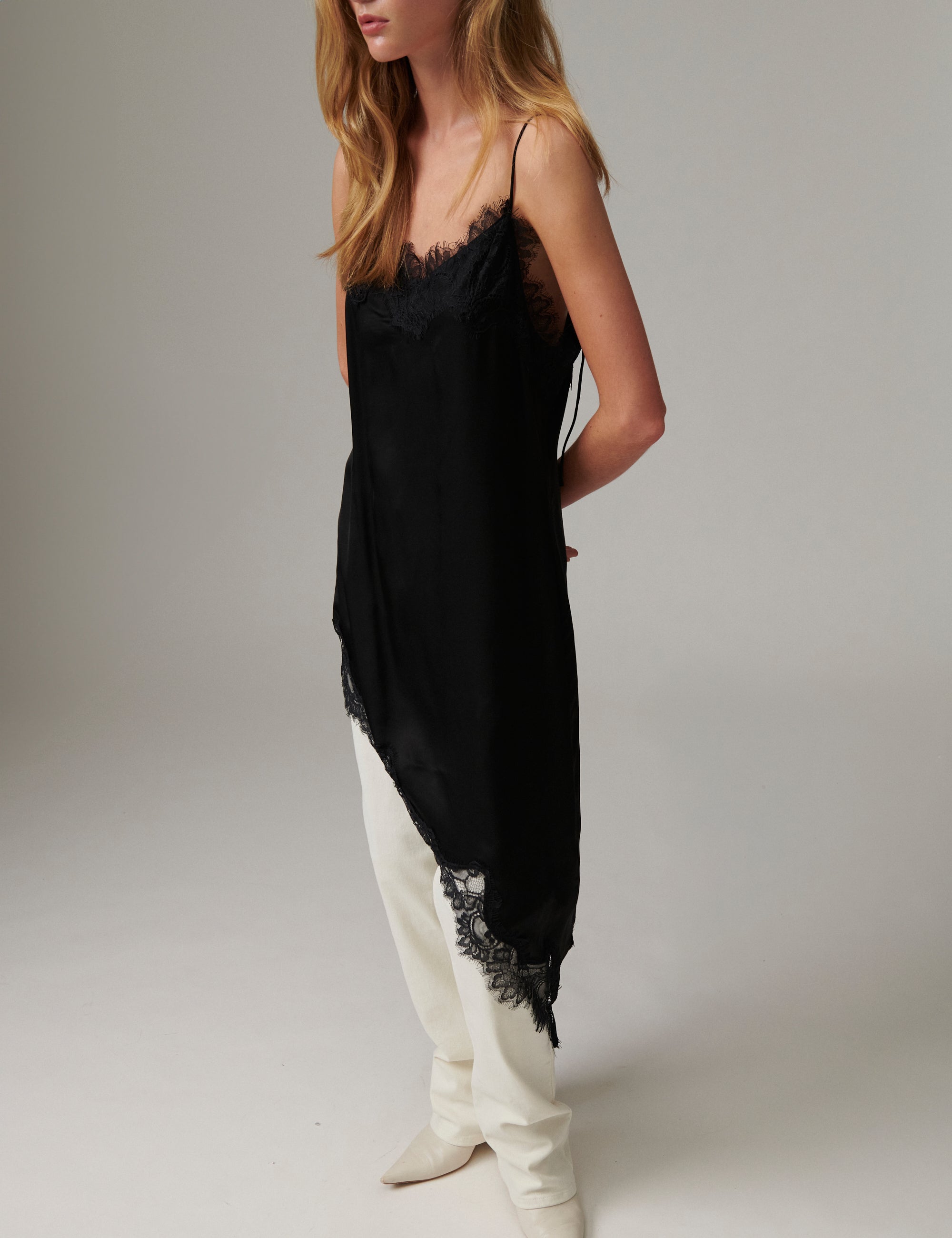 DAY Birger ét Mikkelsen Lara - Fluid Viscose - Top Top 190303 Black
