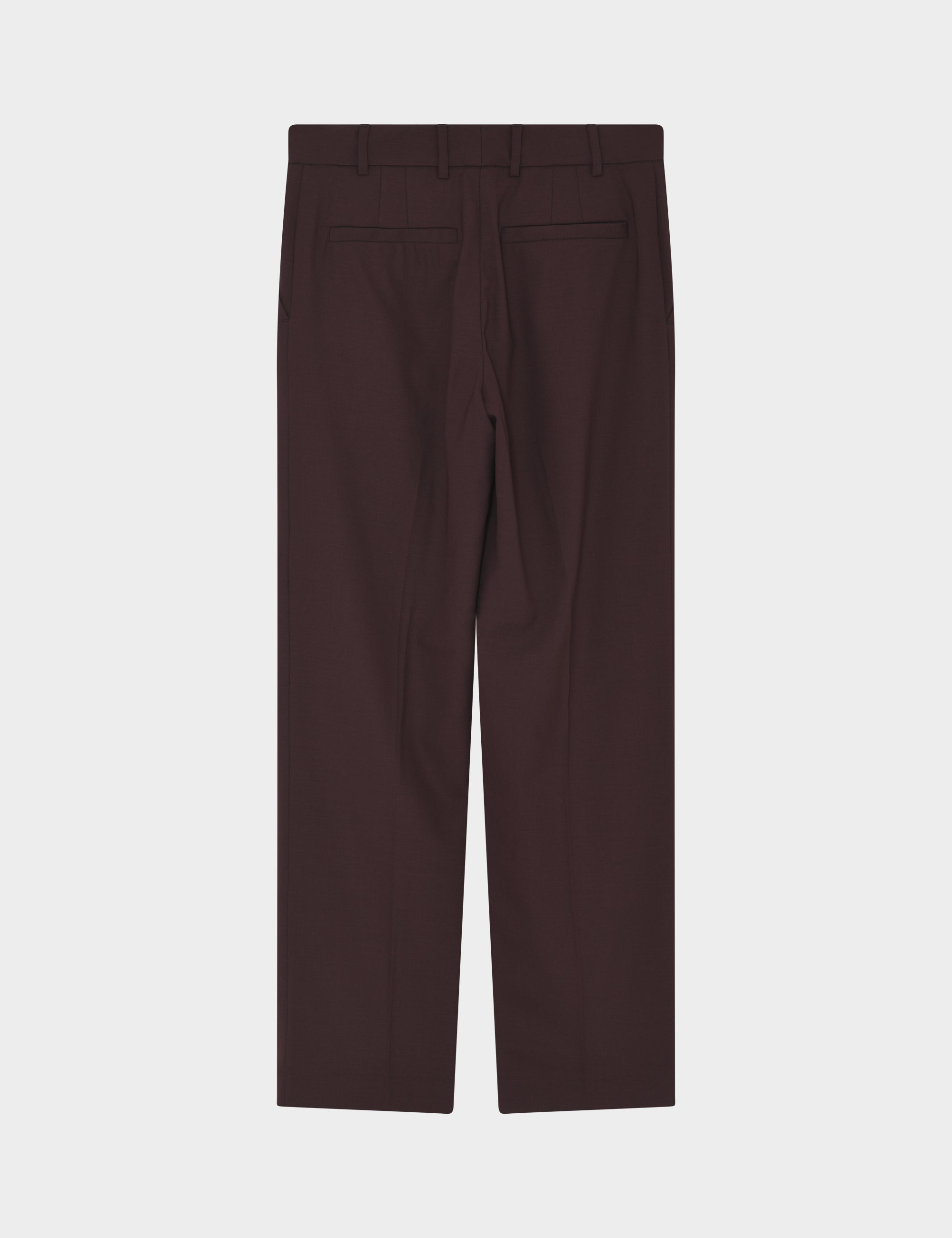 DAY Birger ét Mikkelsen Liliane - Light Wool Blend Bukser 191110 CHOCOLATE PLUM