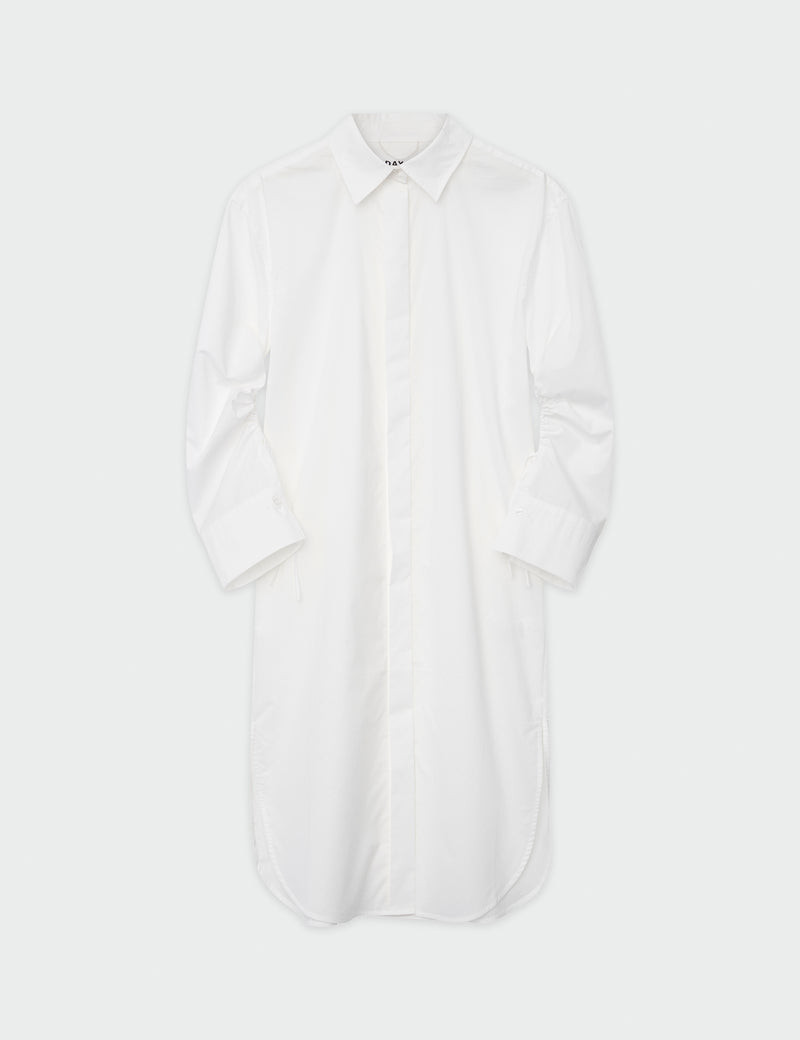 DAY Birger ét Mikkelsen Lionel - Daily Cotton Dress 110601 BRIGHT WHITE