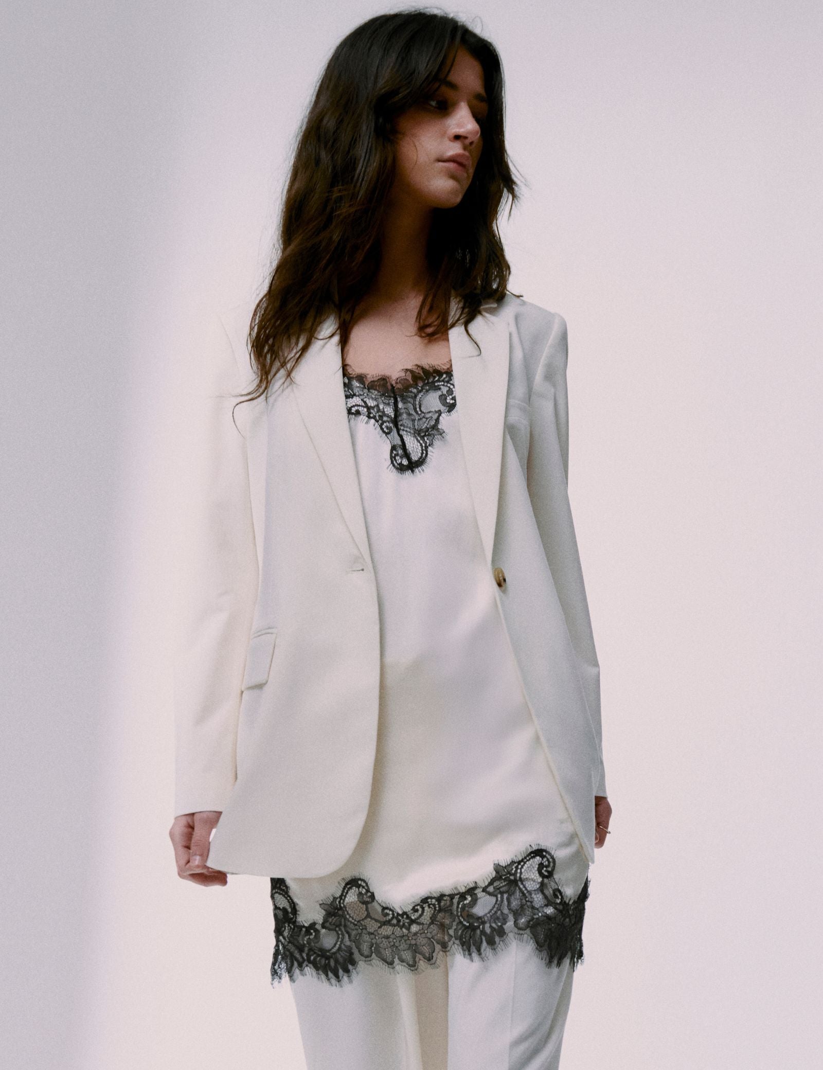 DAY Birger ét Mikkelsen Lisa - Fluid Viscose - Top Top 110104 Vanilla Ice