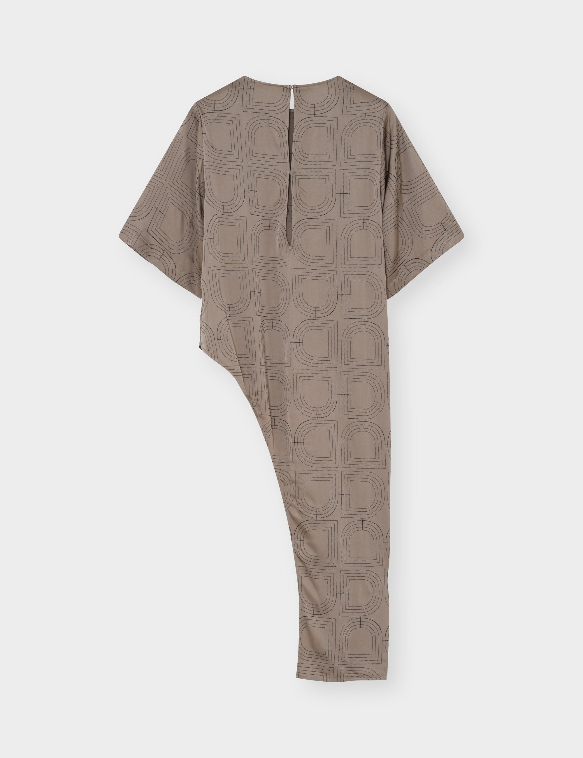 DAY Birger ét Mikkelsen Lolly - Fluid Viscose Stitch - Bluse Bluse 181112 Walnut